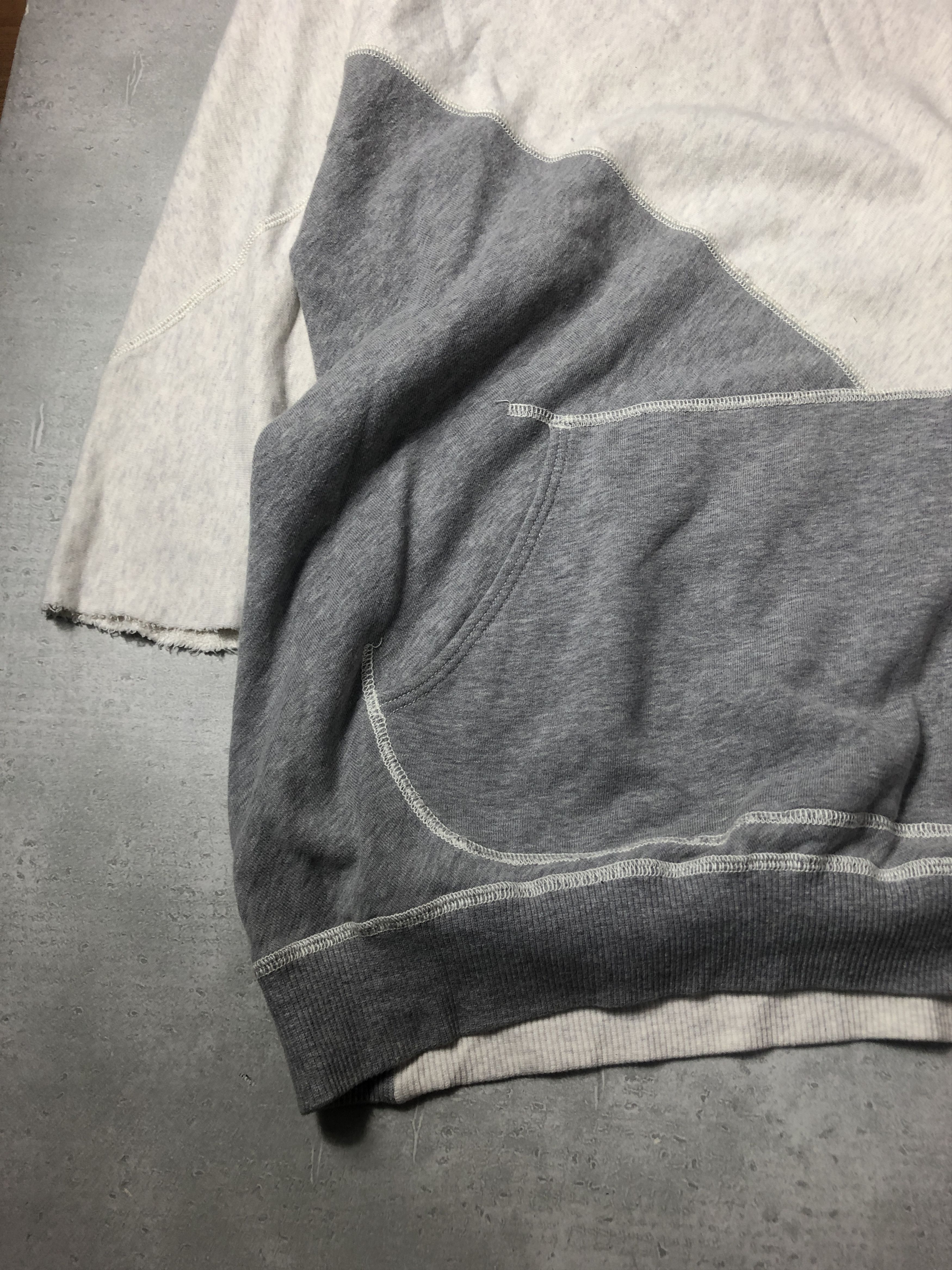 Comme des Garcons × Fumito Ganryu × Ganryu asymmetry rebuild sweat shirt 28719 - 835 102 Size US L / EU 52-54 / 3 - 7 Thumbnail