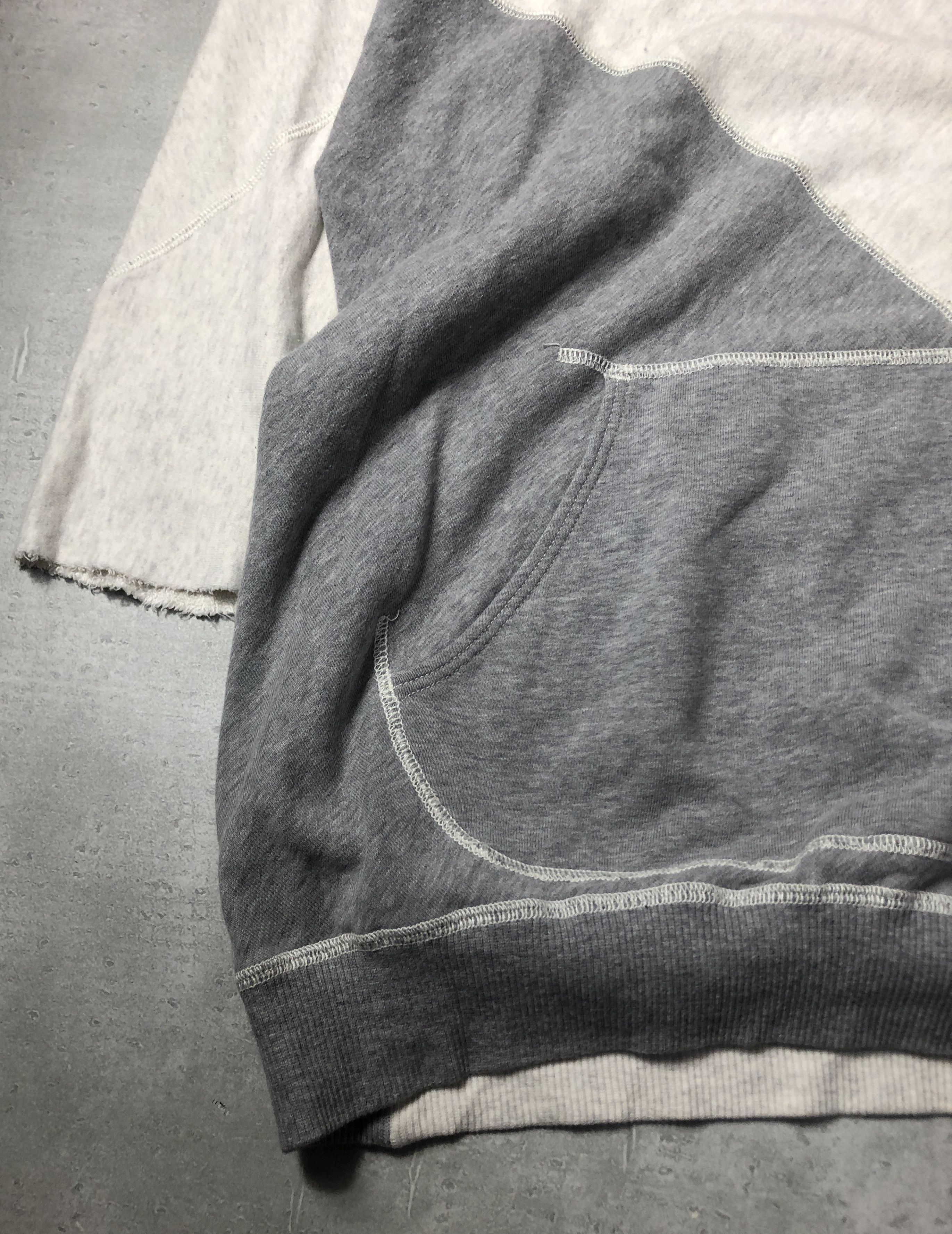 Comme des Garcons × Fumito Ganryu × Ganryu asymmetry rebuild sweat shirt 28719 - 835 102 Size US L / EU 52-54 / 3 - 6 Thumbnail