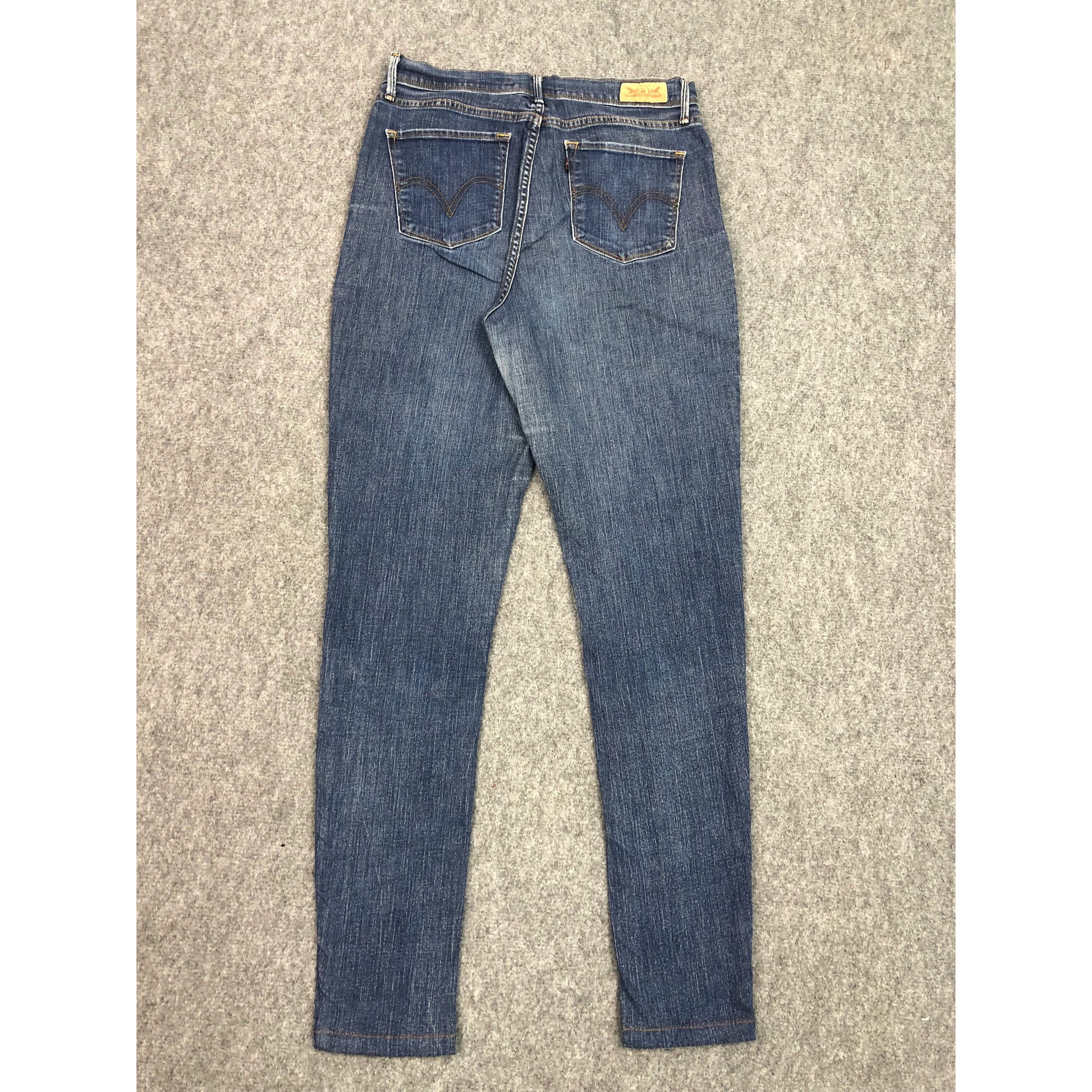 Levi's Vintage Levis Skinny Blue Jeans Strecthable DP0563 Size US 30 / EU 46 - 2 Thumbnail