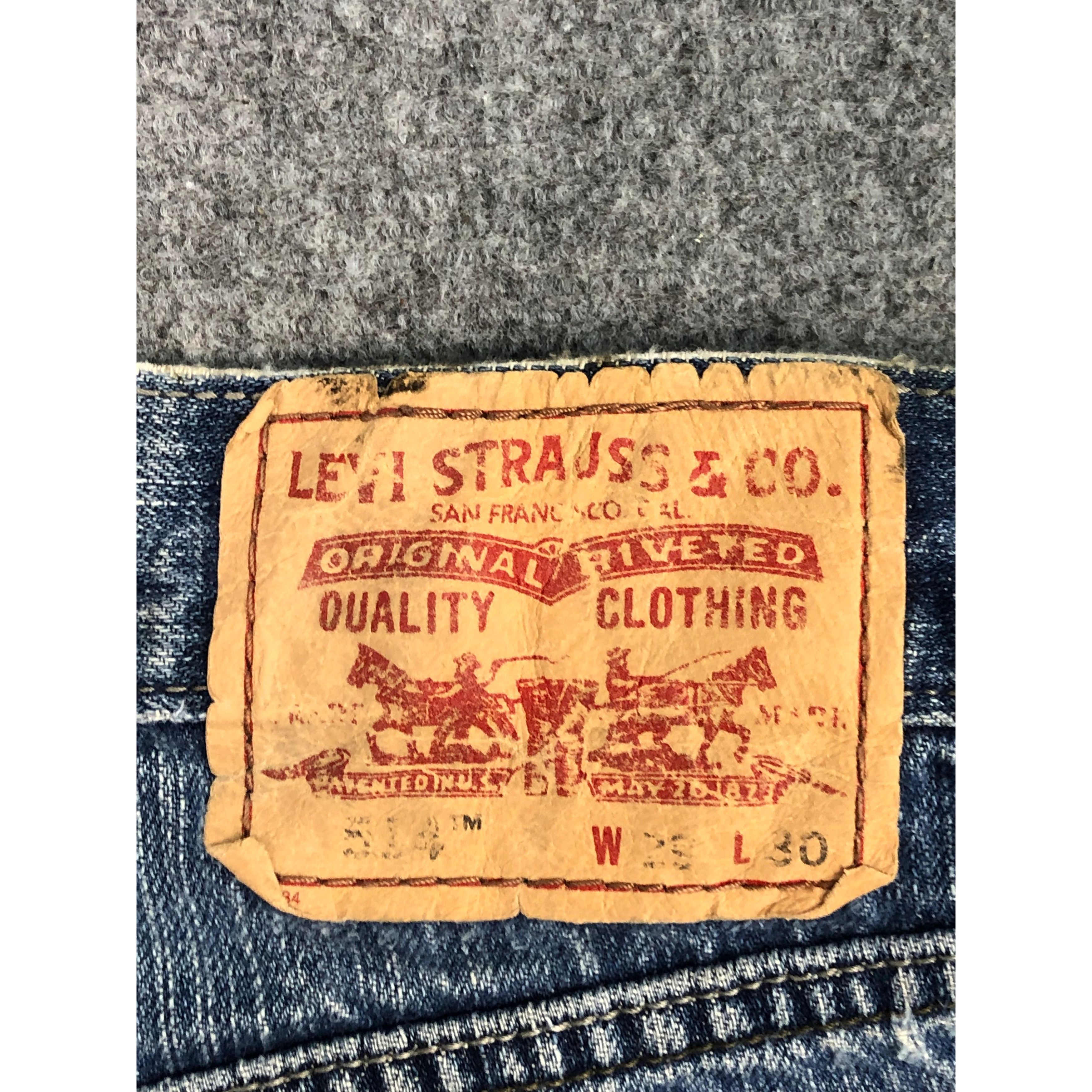 Levi's Vintage Levis 514 Slim Straight Jeans DP0574 Size US 30 / EU 46 - 5 Thumbnail