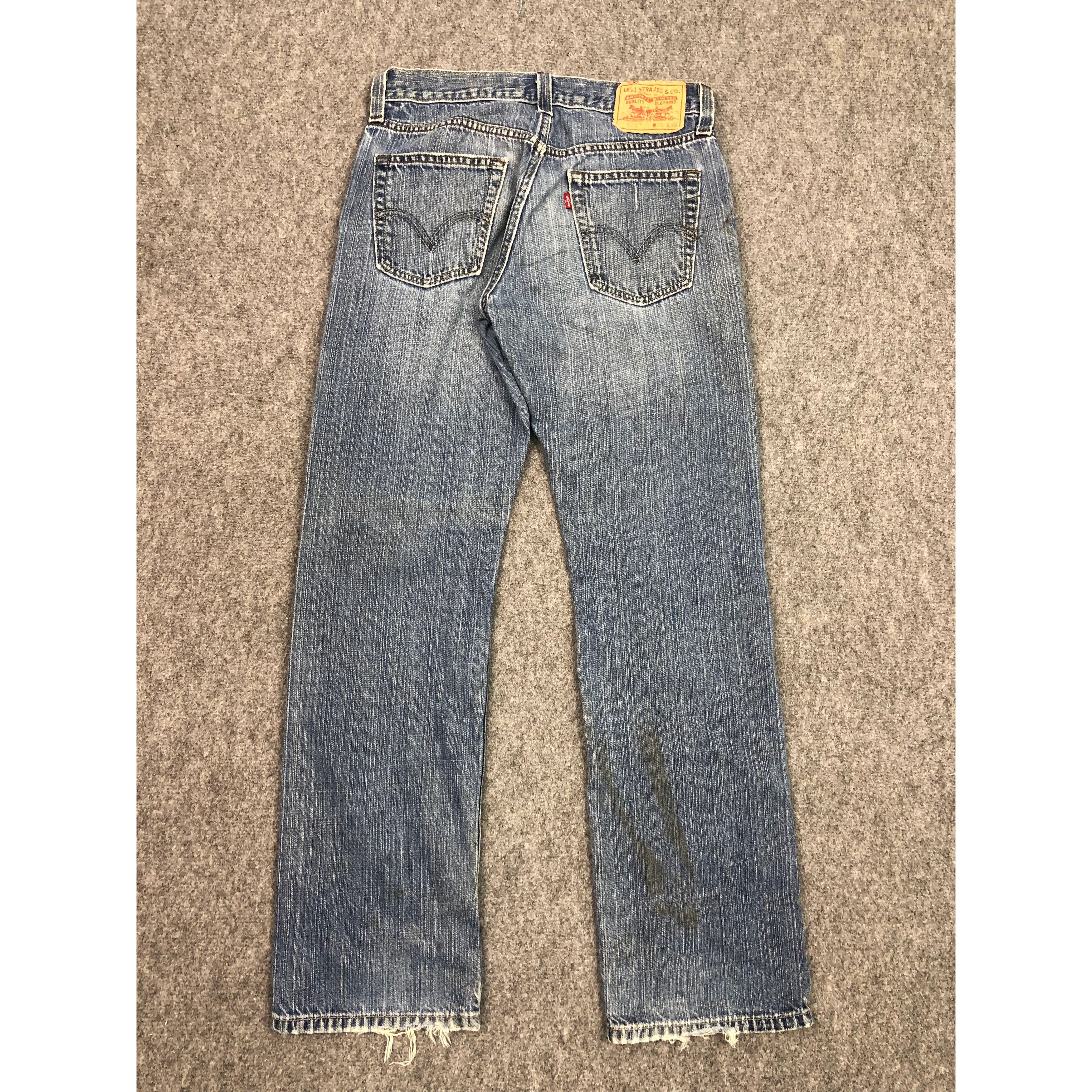 Levi's Vintage Levis 514 Slim Straight Jeans DP0574 Size US 30 / EU 46 - 2 Thumbnail
