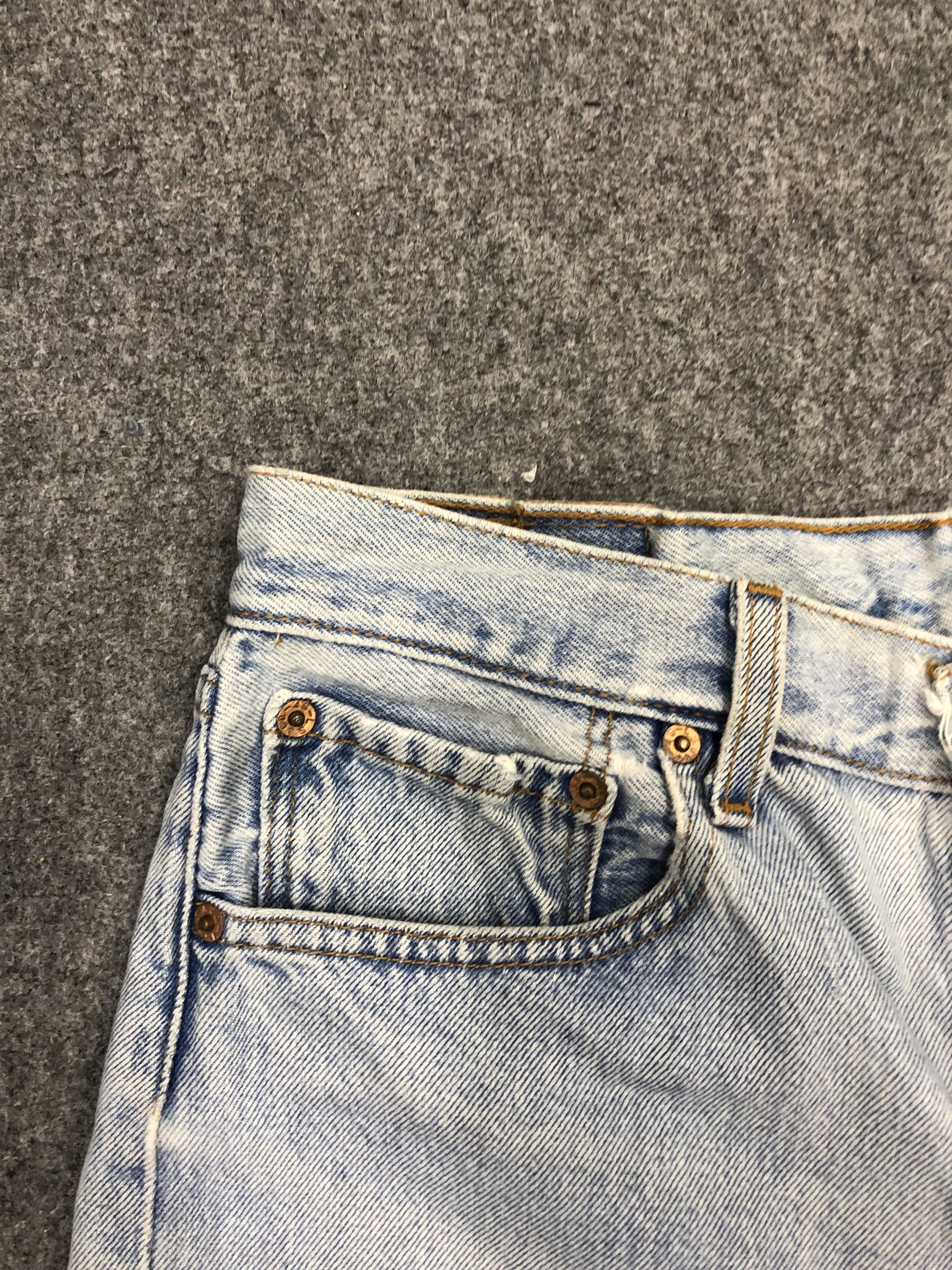 Levi's Vintage Levis 501 Cropped Jeans DP1062 Size US 30 / EU 46 - 5 Thumbnail