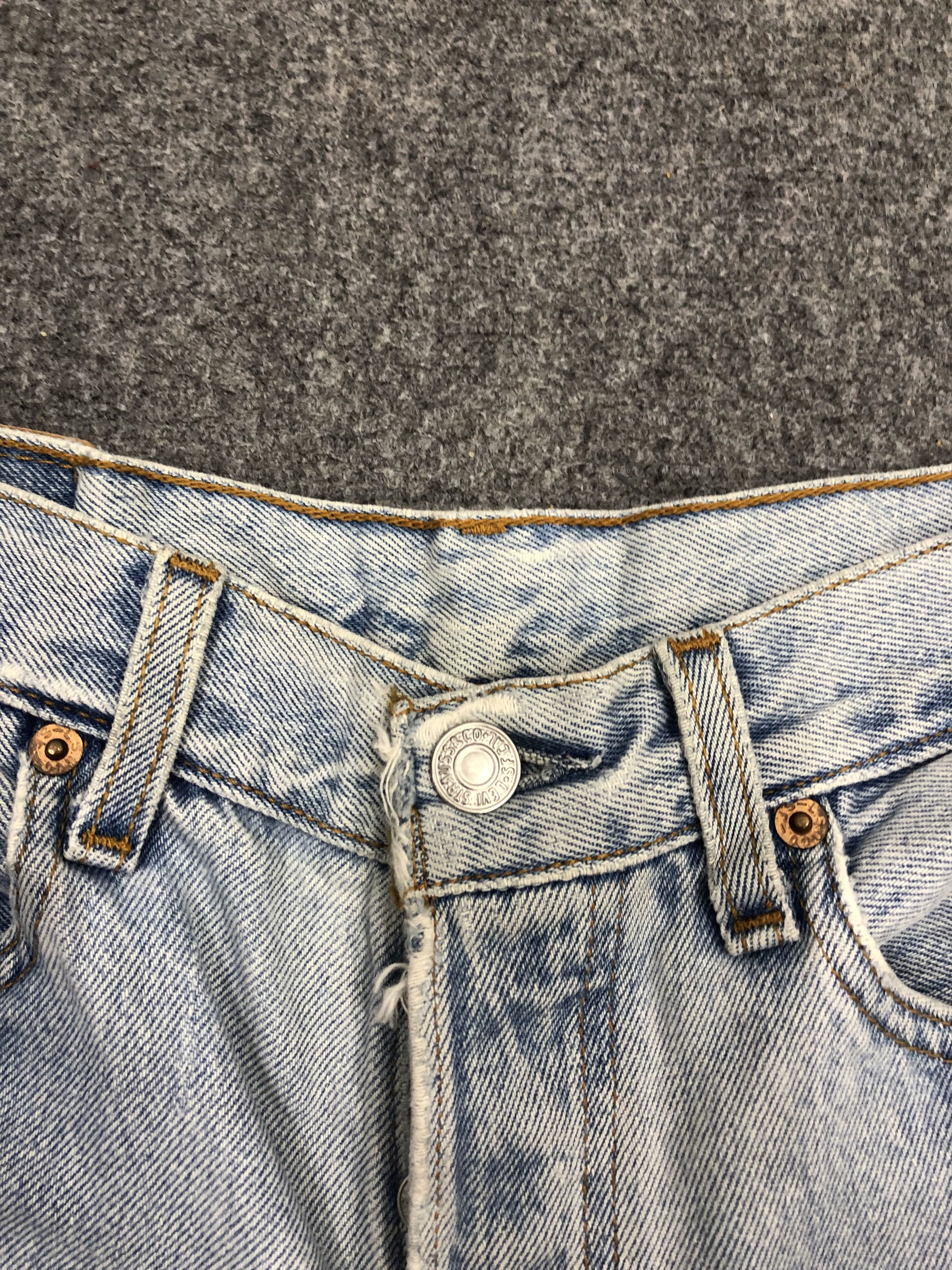 Levi's Vintage Levis 501 Cropped Jeans DP1062 Size US 30 / EU 46 - 6 Thumbnail