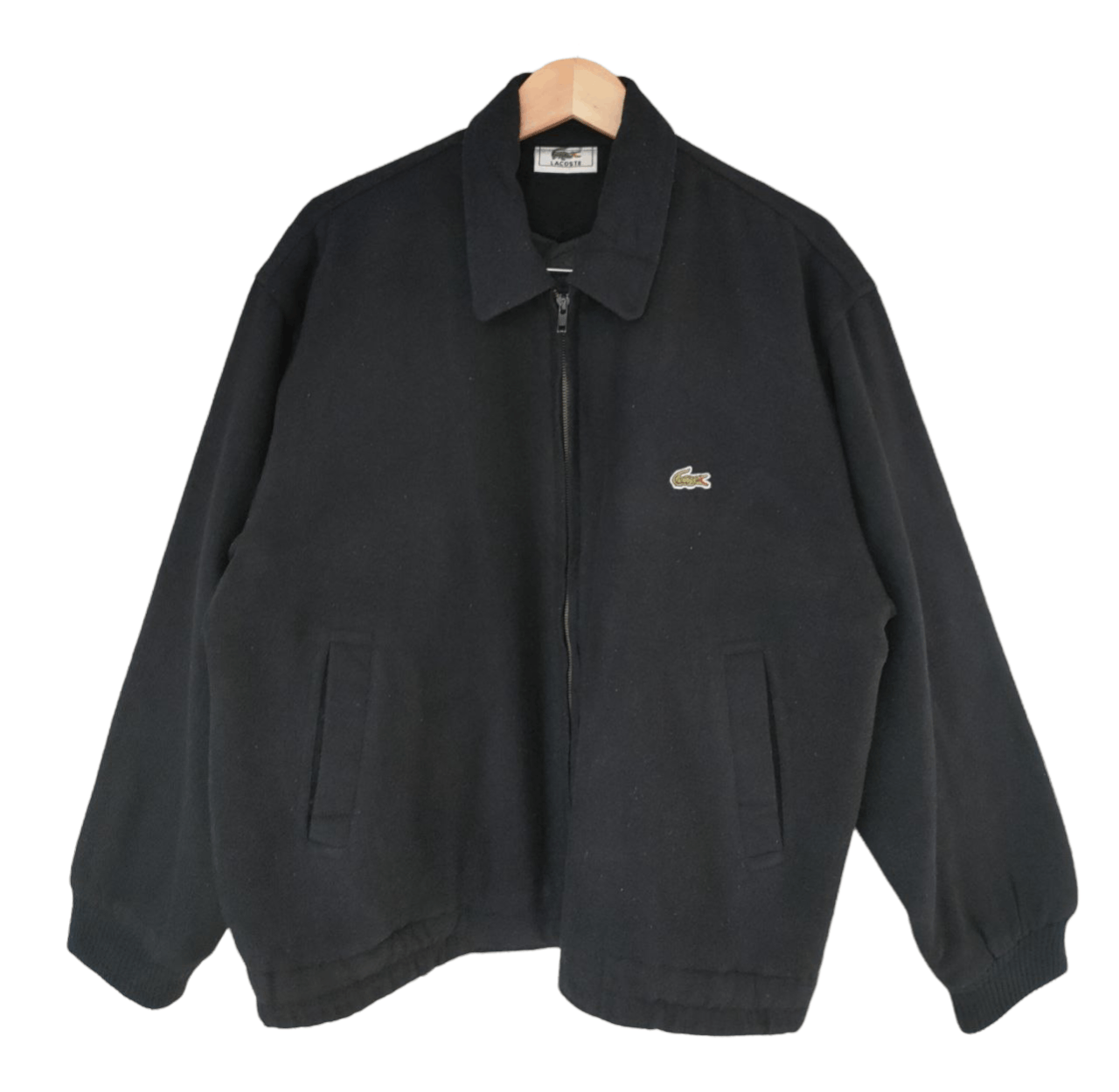 Lacoste Lacoste Wool Zipper Jacket Size US XL / EU 56 / 4 - 1 Thumbnail