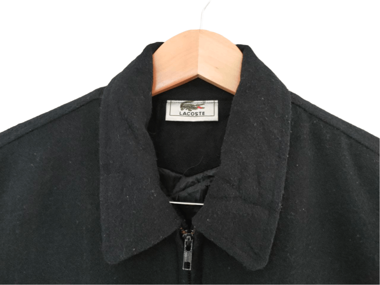 Lacoste Lacoste Wool Zipper Jacket Size US XL / EU 56 / 4 - 3 Thumbnail
