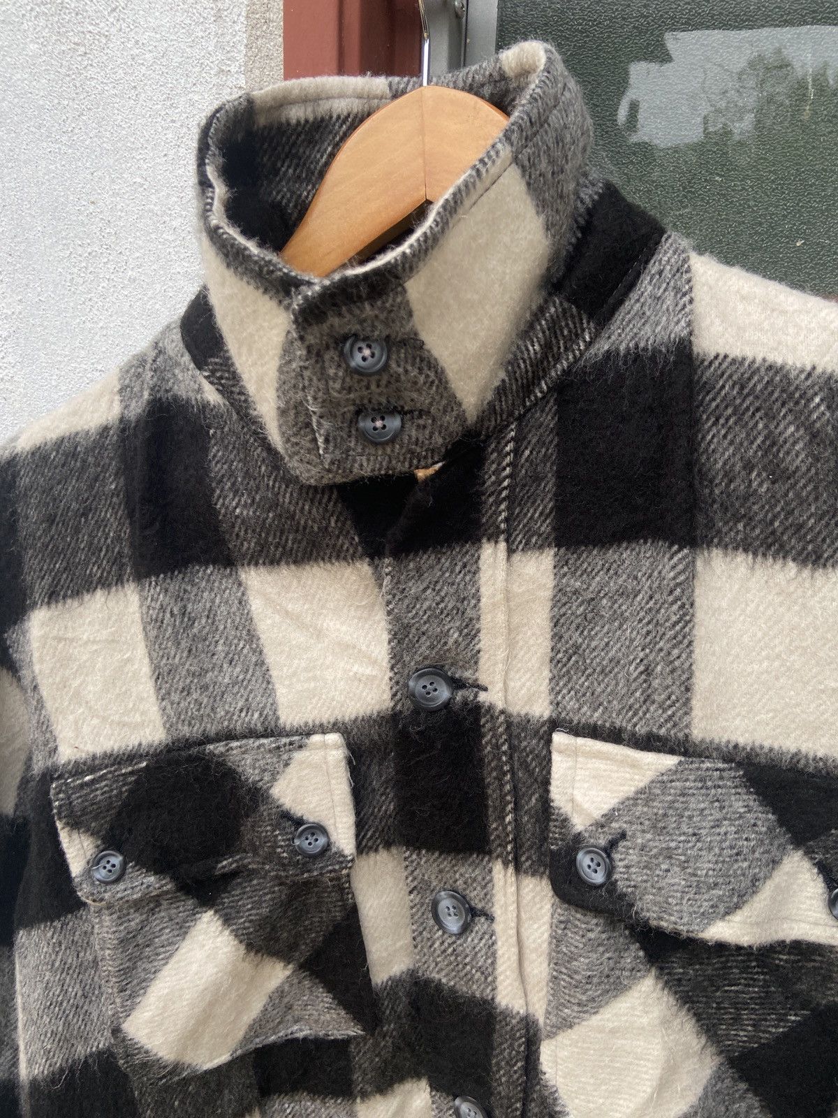 Vintage Vintage Zodiac Button Up Gingham Check Mohair Flannel Jacket Size US M / EU 48-50 / 2 - 6 Thumbnail