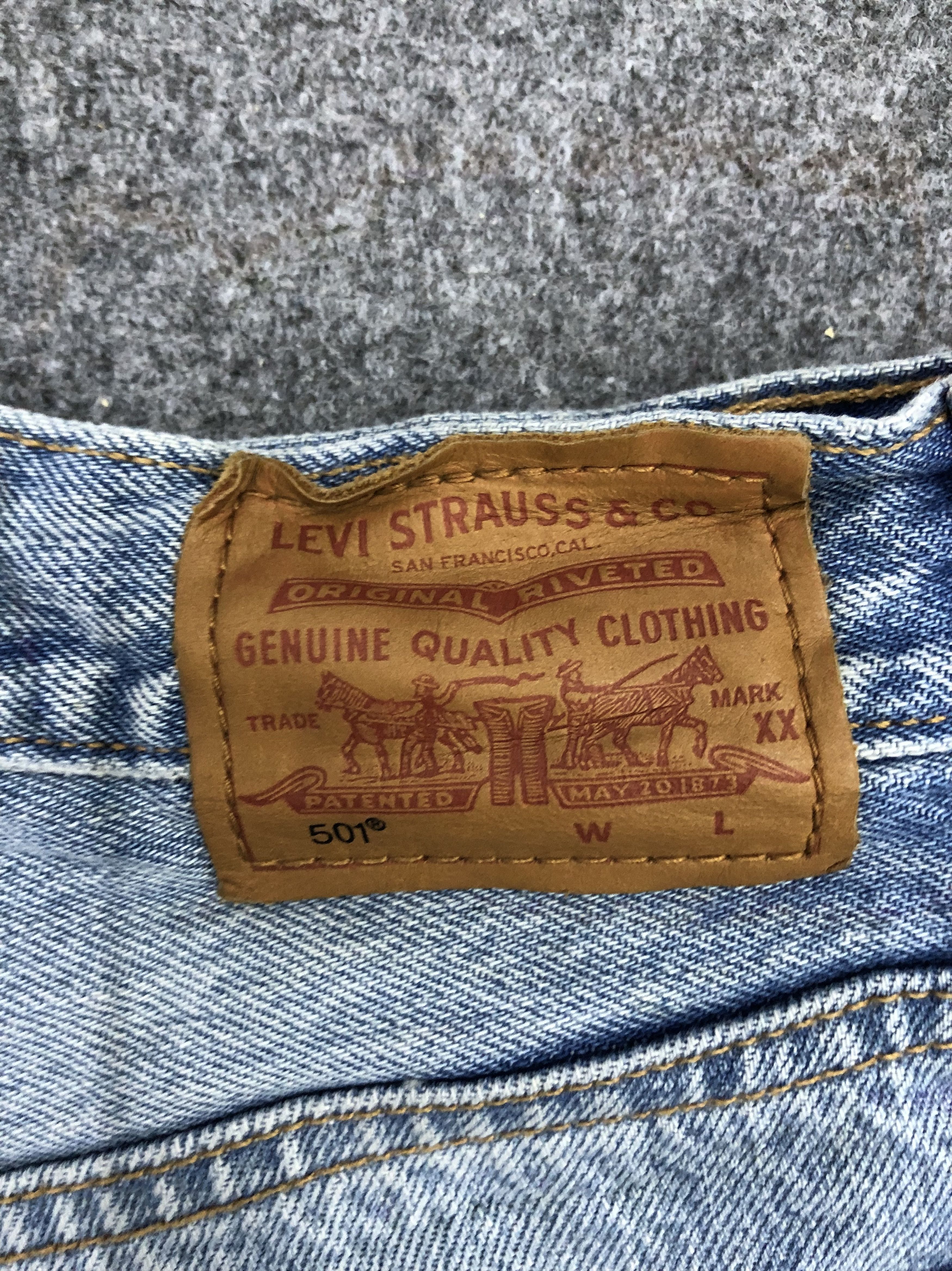 Levi's Vintage Levis 501 Light Wash Jeans DP1149 Size US 30 / EU 46 - 4 Thumbnail