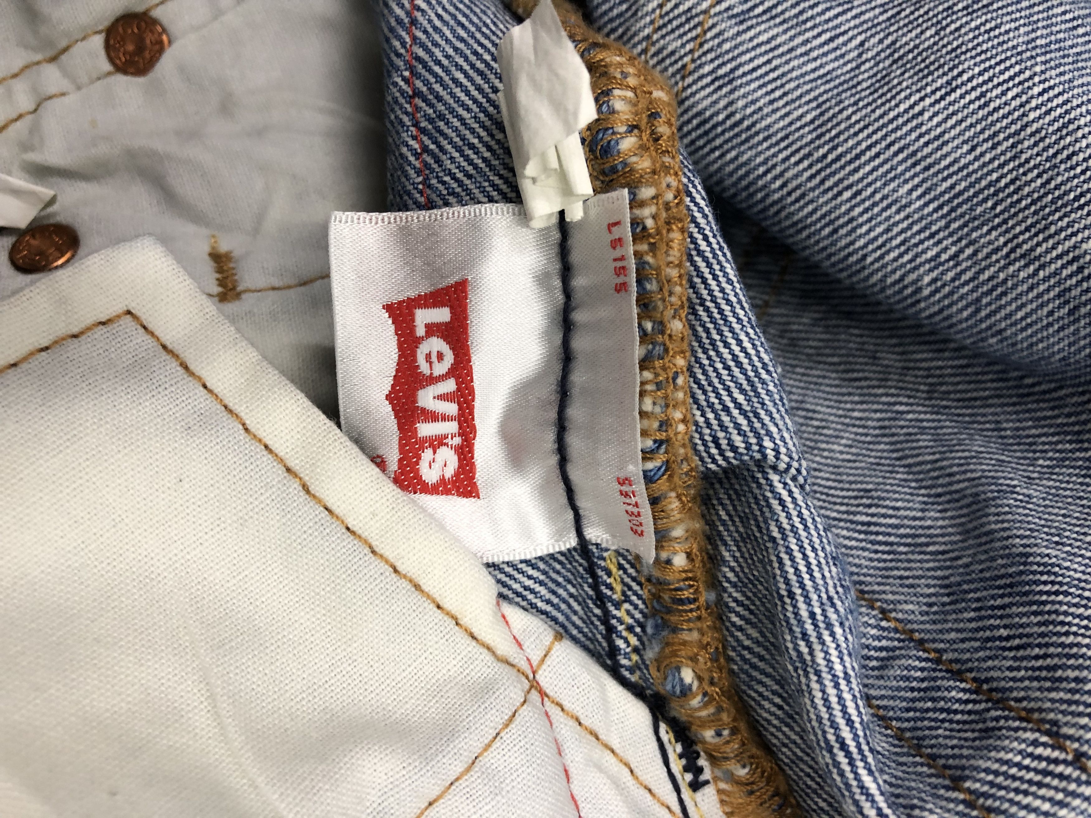 Levi's Vintage Levis 501 Light Wash Jeans DP1149 Size US 30 / EU 46 - 5 Thumbnail