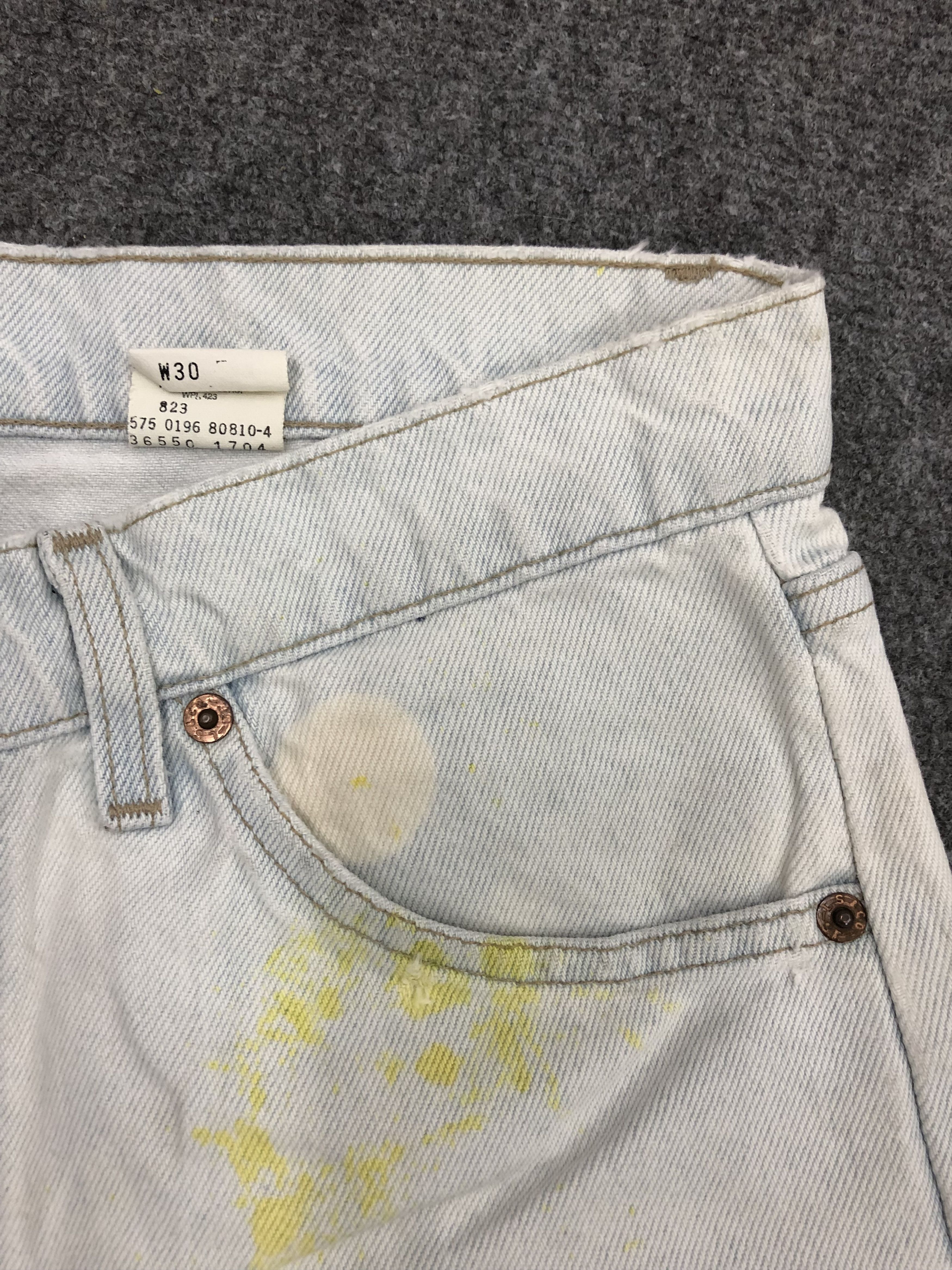 Levi's Vintage Levis 550 Denim DP1172 Size US 30 / EU 46 - 2 Thumbnail