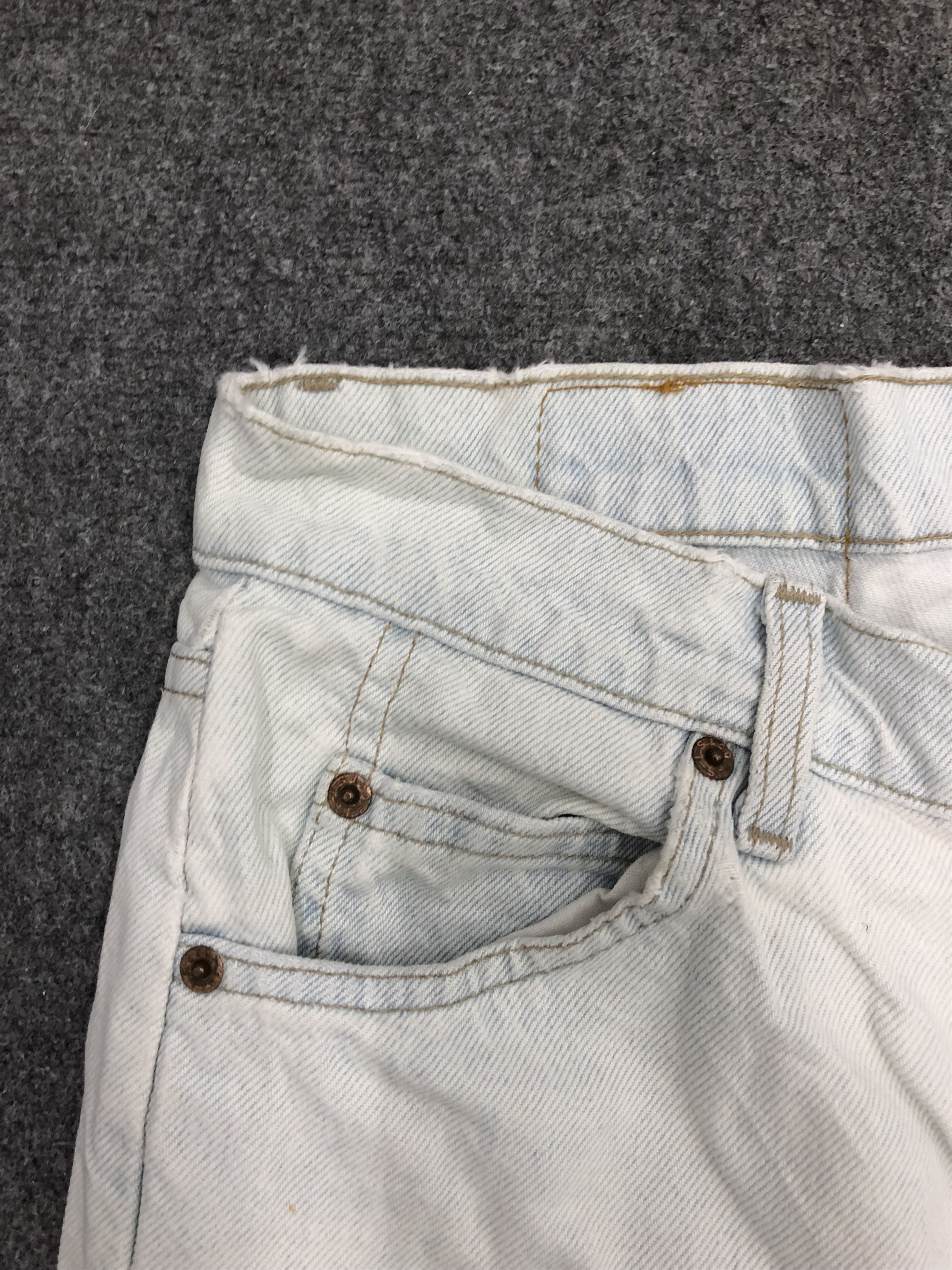 Levi's Vintage Levis 550 Denim DP1172 Size US 30 / EU 46 - 6 Thumbnail