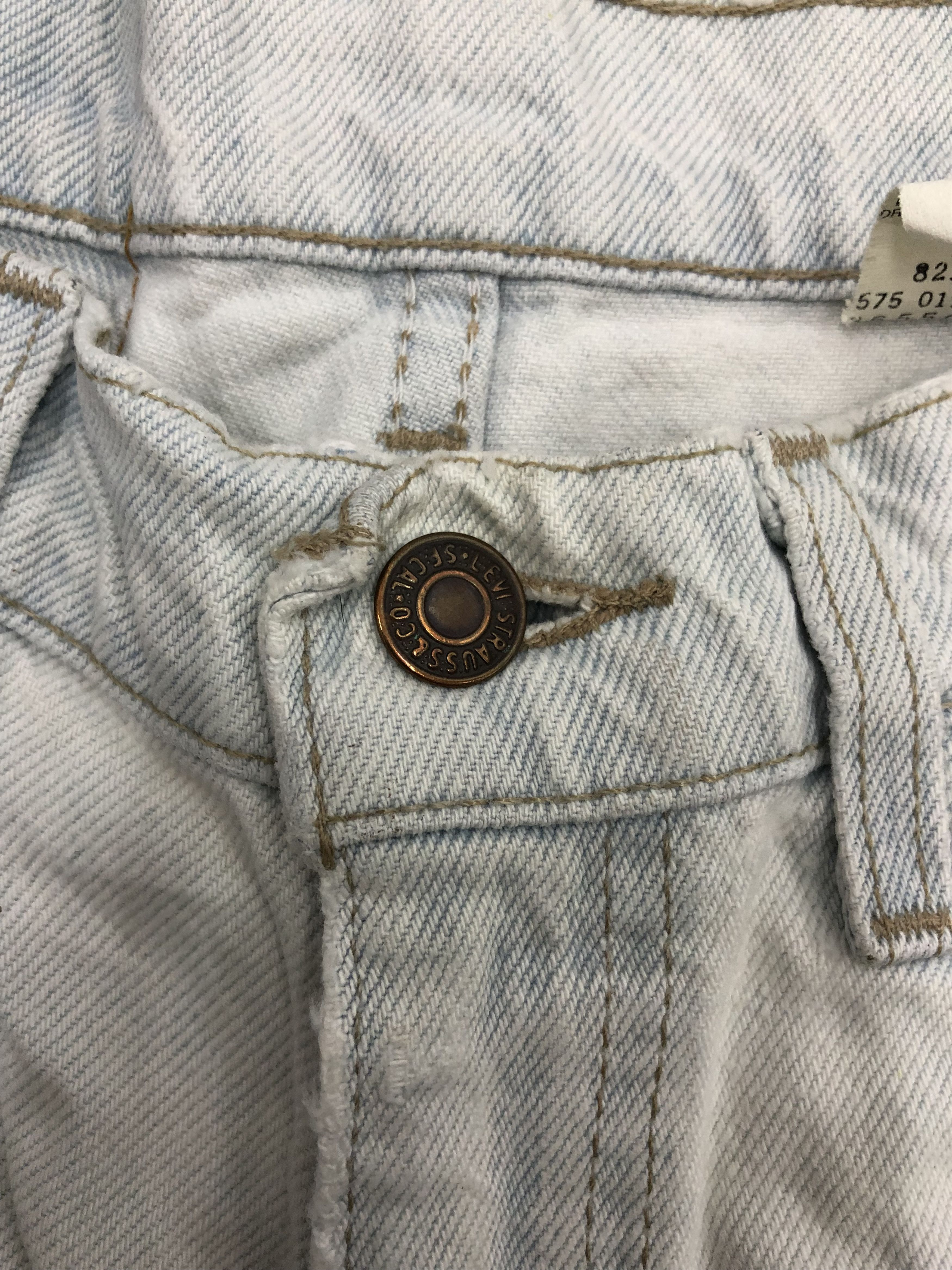 Levi's Vintage Levis 550 Denim DP1172 Size US 30 / EU 46 - 7 Thumbnail