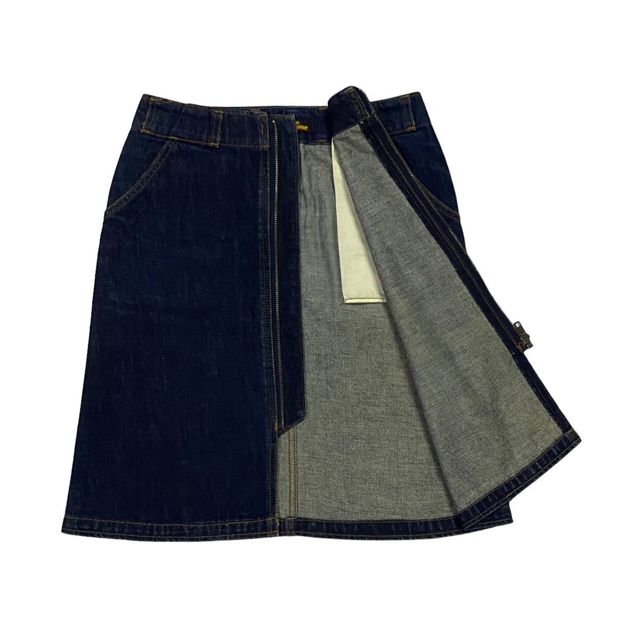Hysteric Glamour × Japanese Brand Vintage Hysteric Glamour Slim Fit Denim Skirt With Zipper Size 27" / US 4 / IT 40 - 19 Thumbnail