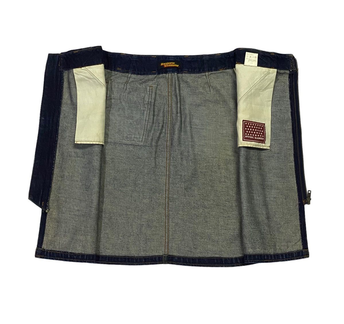 Hysteric Glamour × Japanese Brand Vintage Hysteric Glamour Slim Fit Denim Skirt With Zipper Size 27" / US 4 / IT 40 - 20 Thumbnail