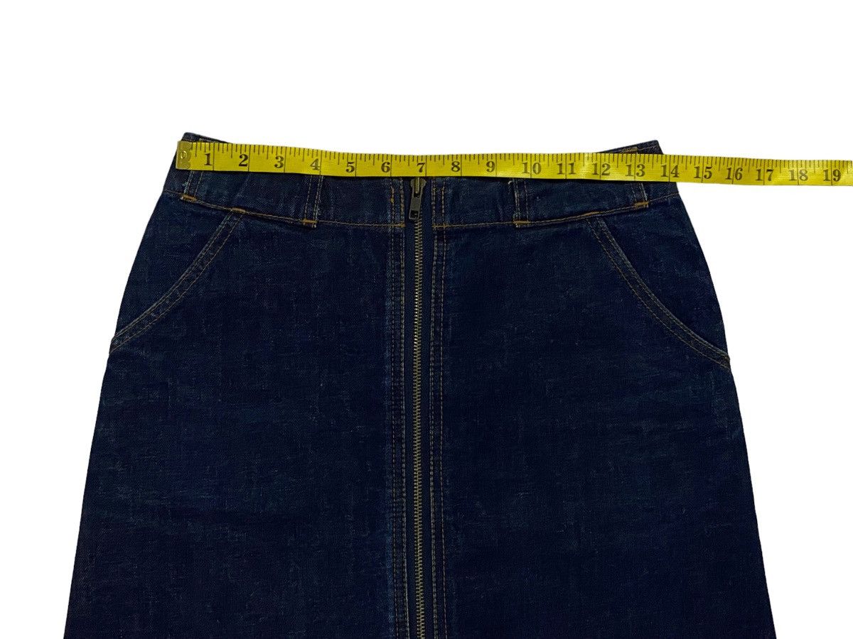 Hysteric Glamour × Japanese Brand Vintage Hysteric Glamour Slim Fit Denim Skirt With Zipper Size 27" / US 4 / IT 40 - 4 Thumbnail