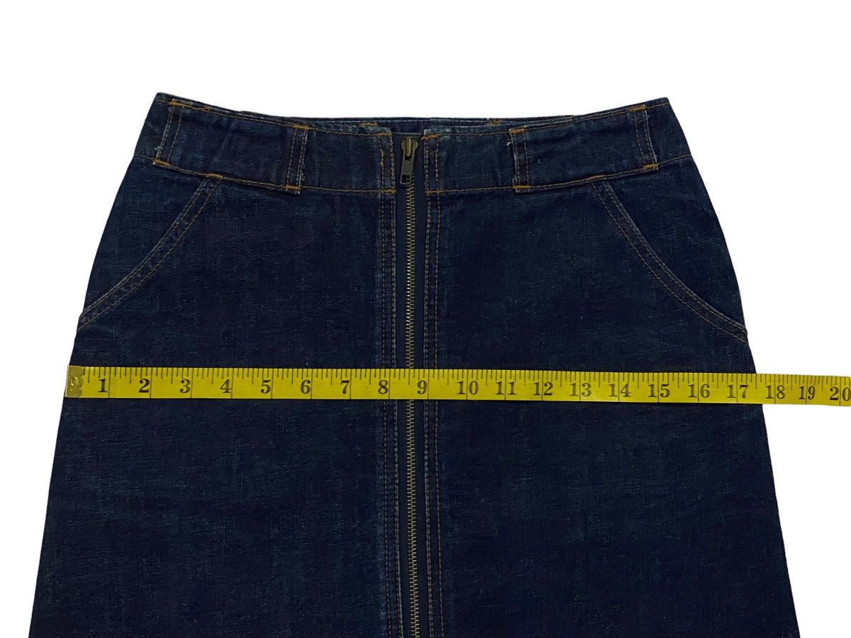 Hysteric Glamour × Japanese Brand Vintage Hysteric Glamour Slim Fit Denim Skirt With Zipper Size 27" / US 4 / IT 40 - 6 Thumbnail
