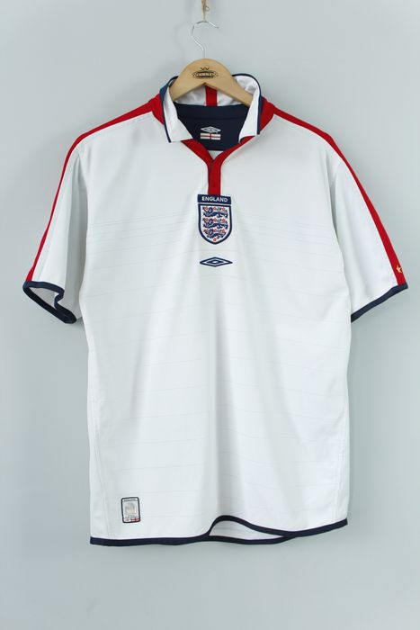 Vintage Sale Umbro England 03/05 Vintage Reversible Football Shirt