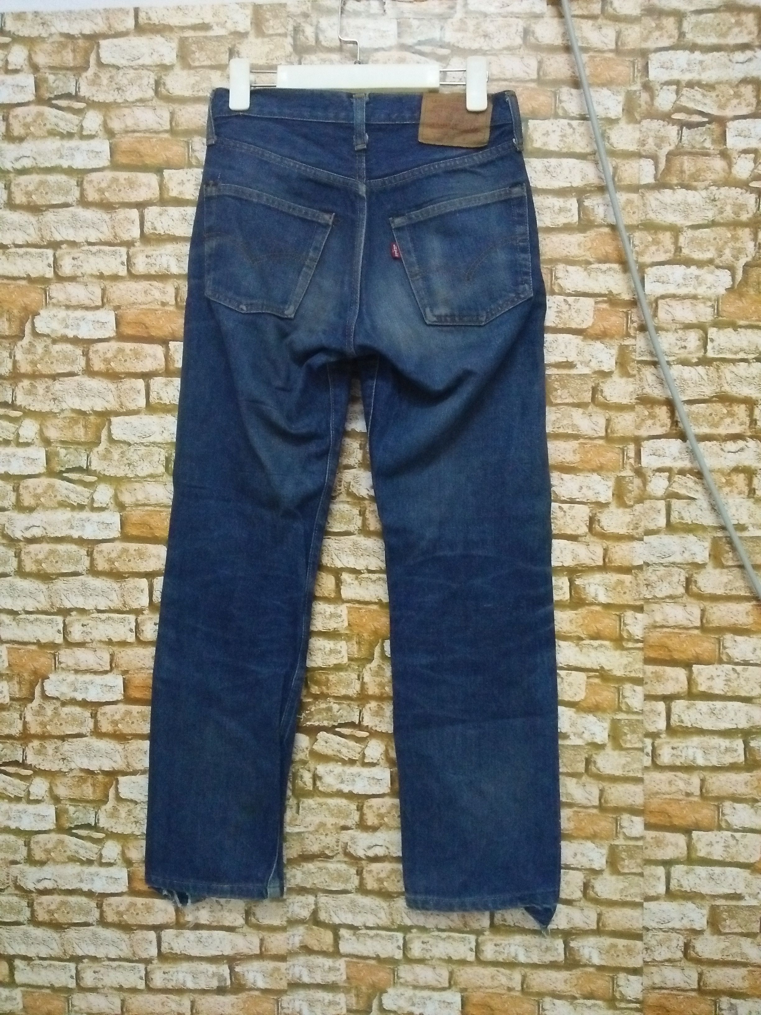 image of VTG 80's Levis 501 Selvedge Denim Usa Button No 6 (B34) in Blue, Men's (Size 28)