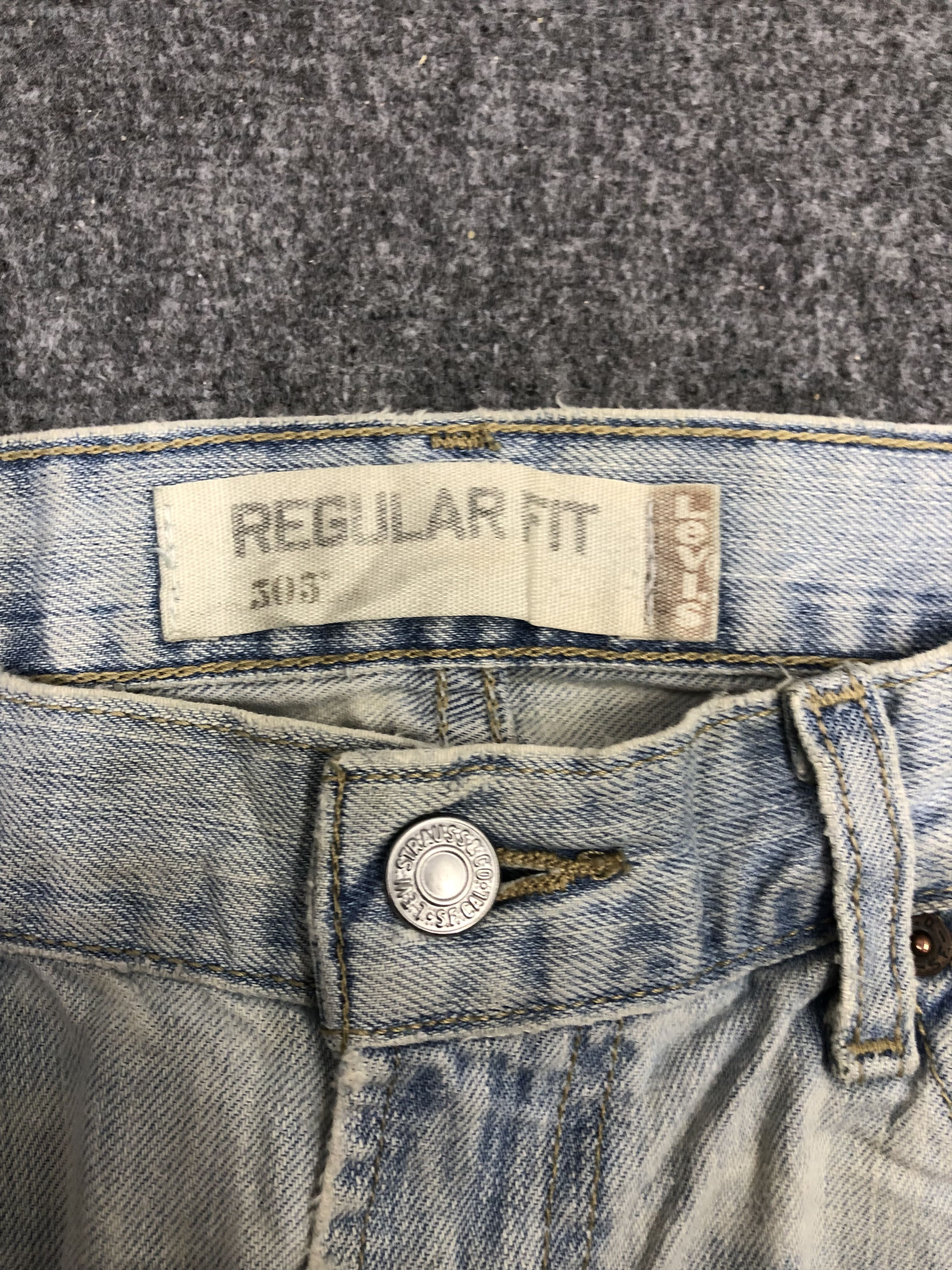Levi's Vintage Levis 505 Light Blue Denim DP1269 Size US 30 / EU 46 - 7 Thumbnail