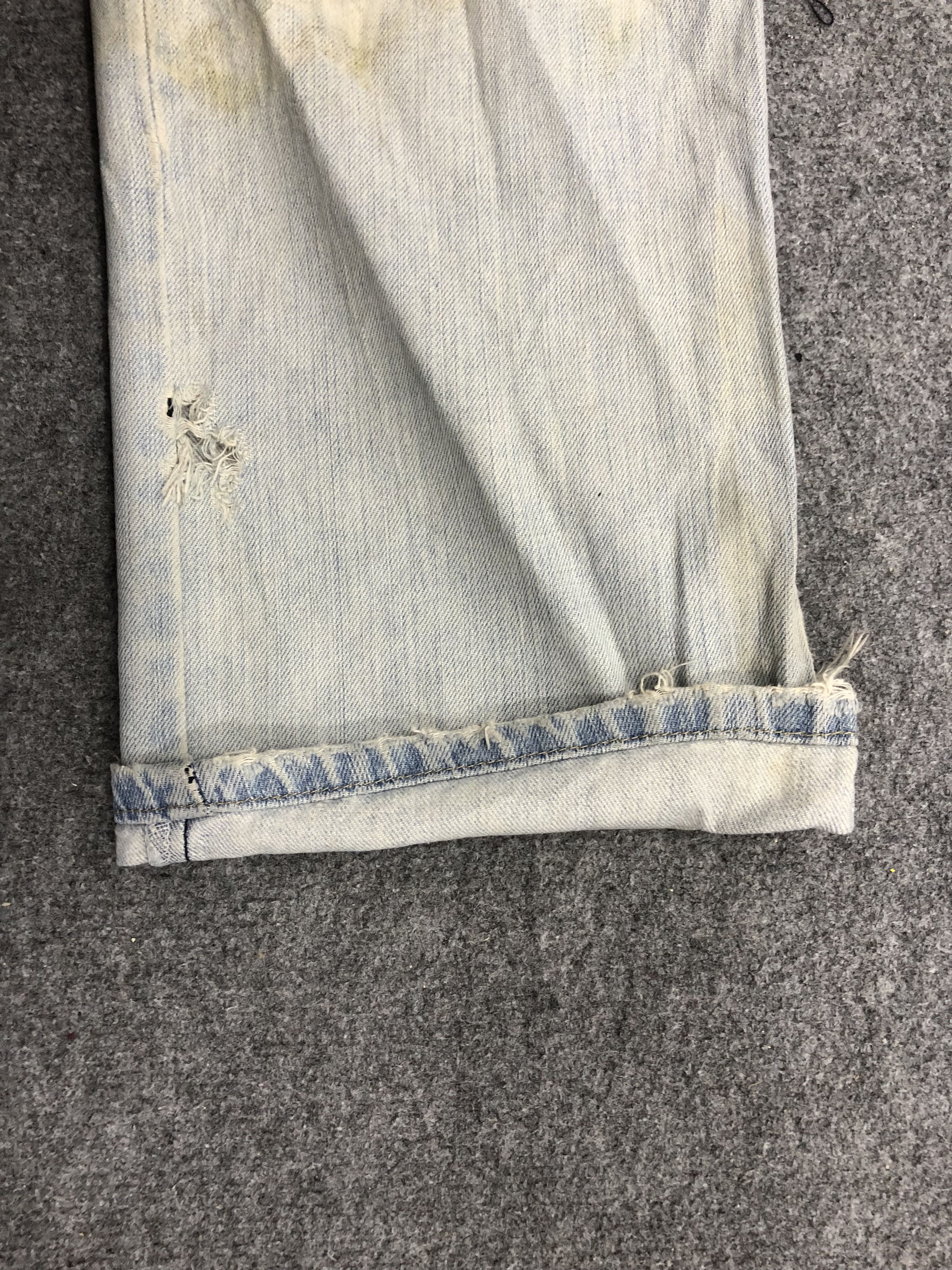 Levi's Vintage Levis 505 Light Blue Denim DP1269 Size US 30 / EU 46 - 11 Thumbnail