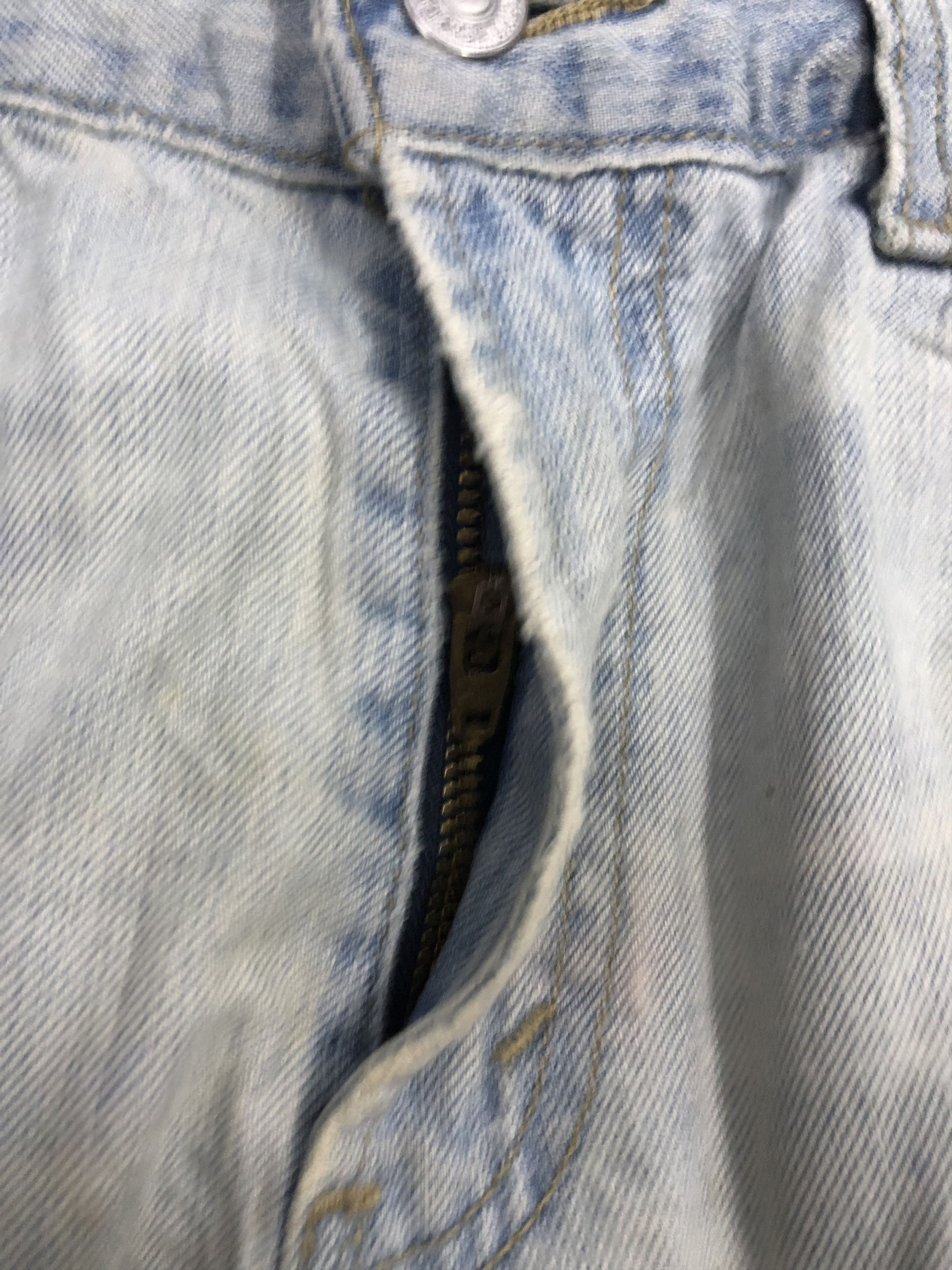 Levi's Vintage Levis 505 Light Blue Denim DP1269 Size US 30 / EU 46 - 10 Thumbnail