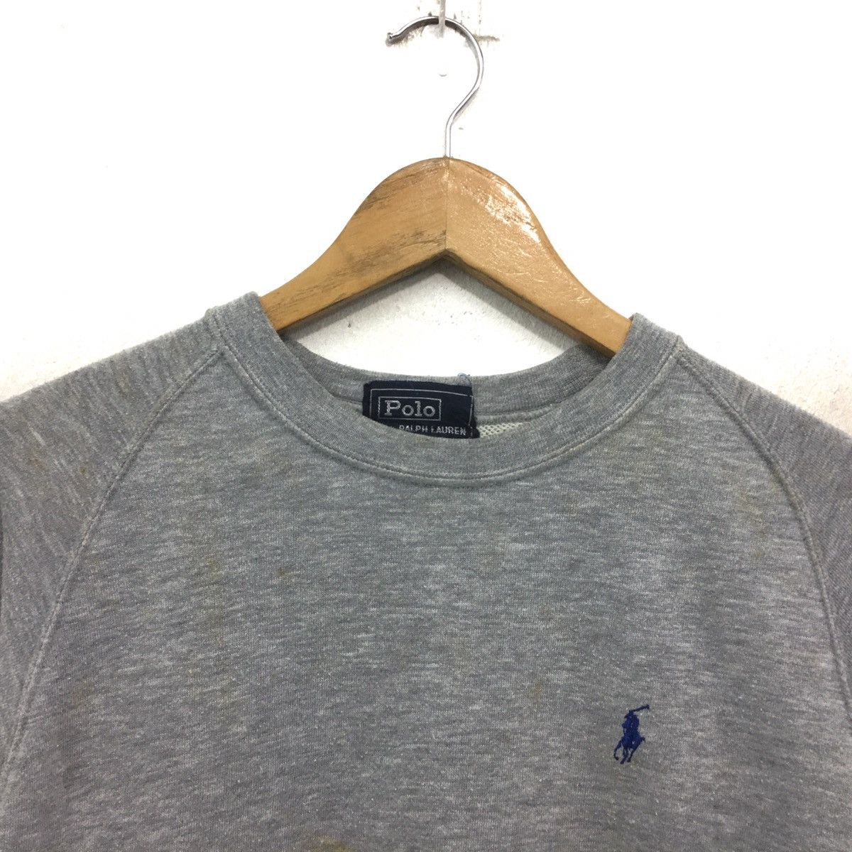 Polo Ralph Lauren × Ralph Lauren × Vintage Polo Ralph Lauren Sweatshirt Crewneck Small Pony Logo Polo Size US S / EU 44-46 / 1 - 3 Thumbnail