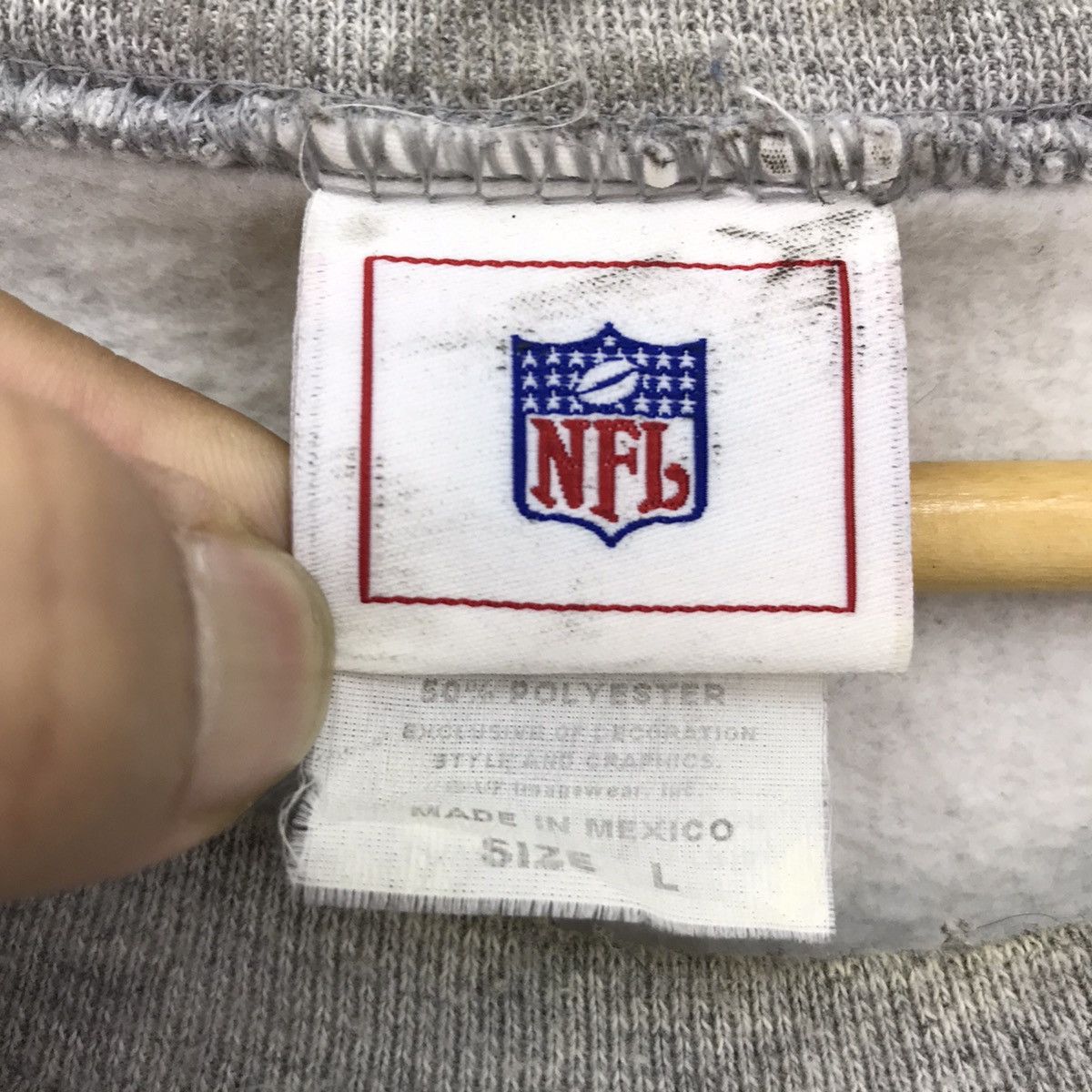 NFL × Vintage Vintage Chicago Bears Sweatshirt Big Logo Chicago Bears Size US L / EU 52-54 / 3 - 6 Thumbnail