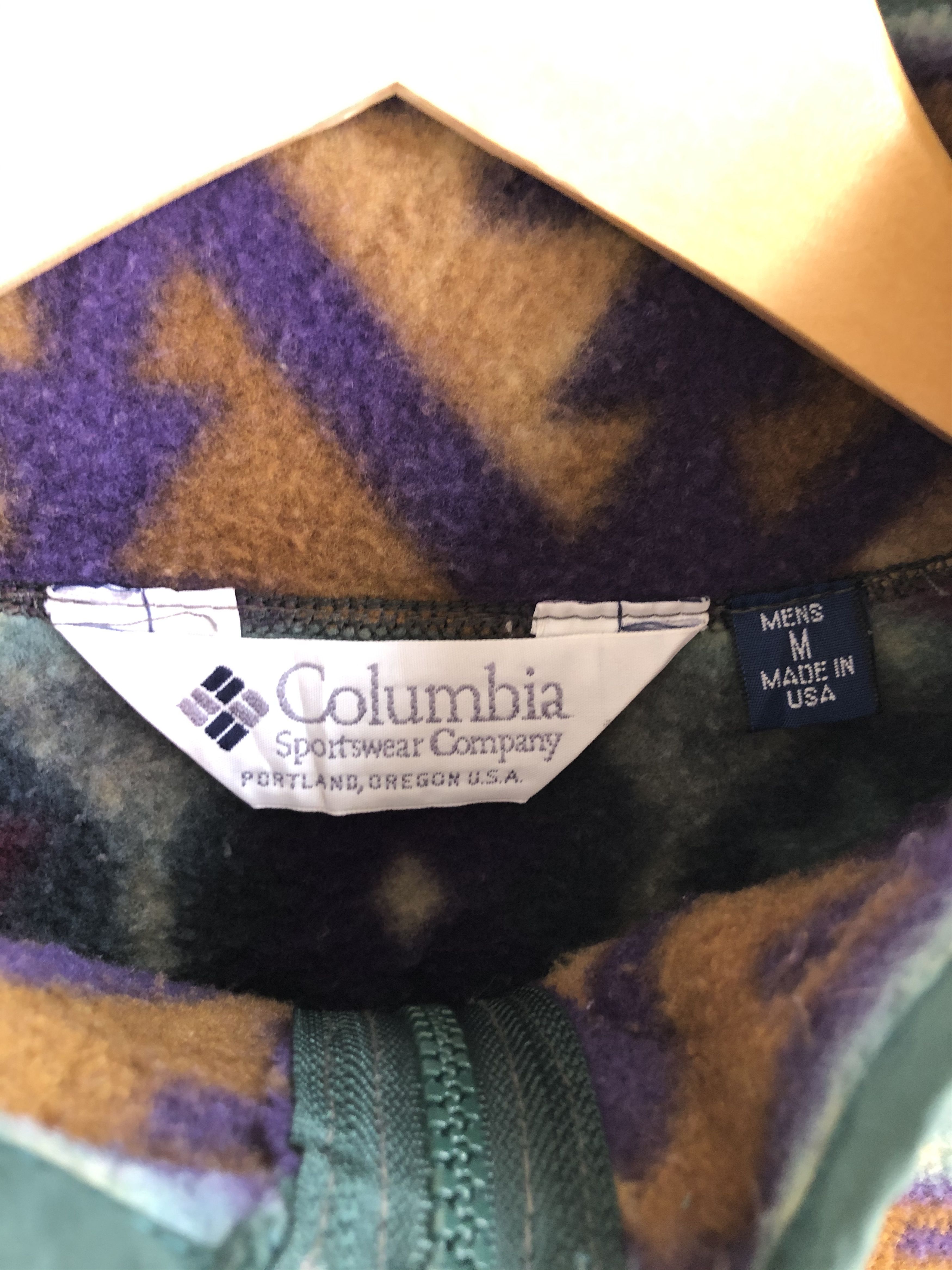 Columbia VINTAGE COLUMBIA HALFZIPPER FLEECE PULLOVER Size US M / EU 48-50 / 2 - 6 Thumbnail