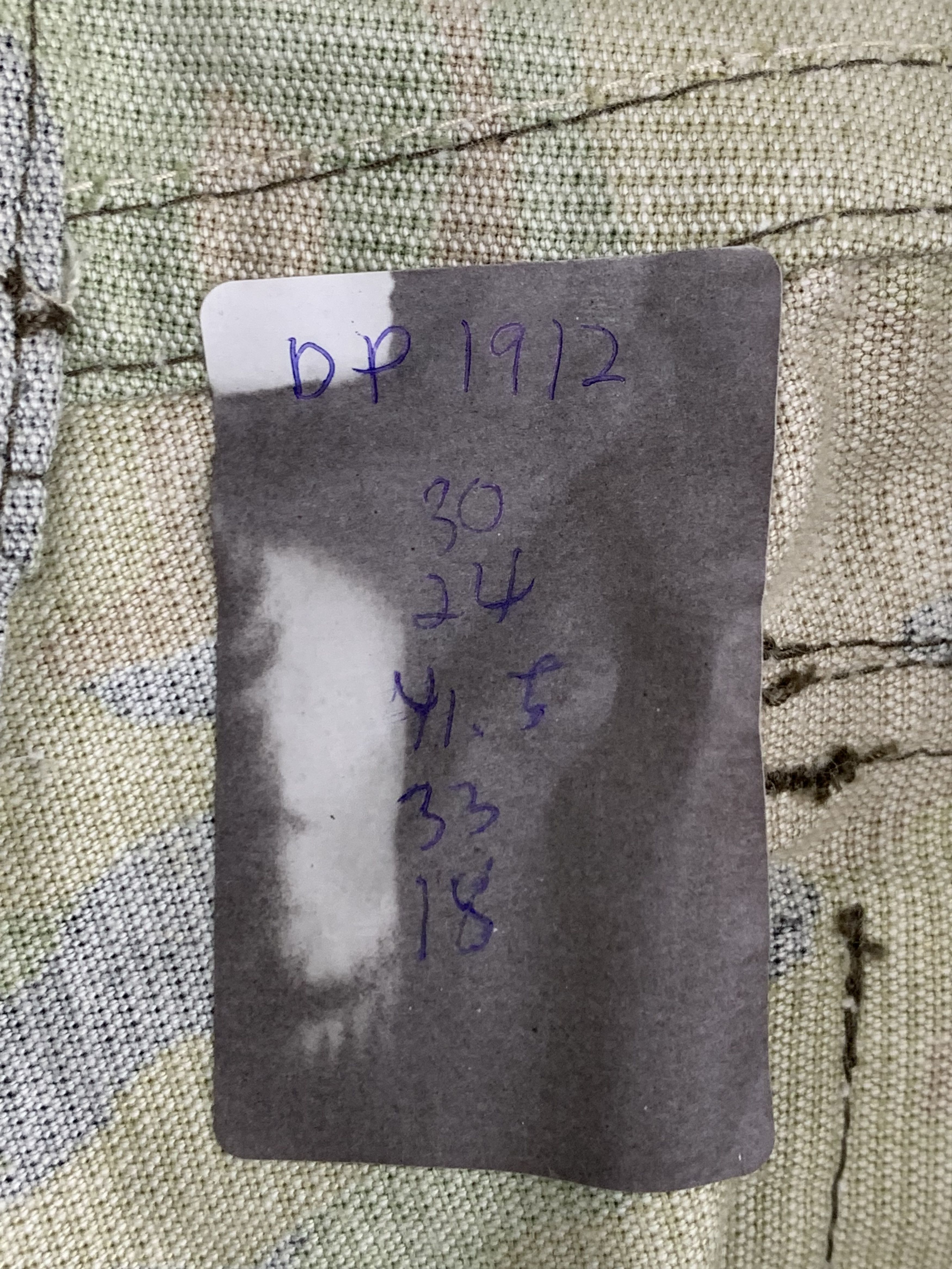 Vintage Japanese Brand Camo Chip Jeans DP1812