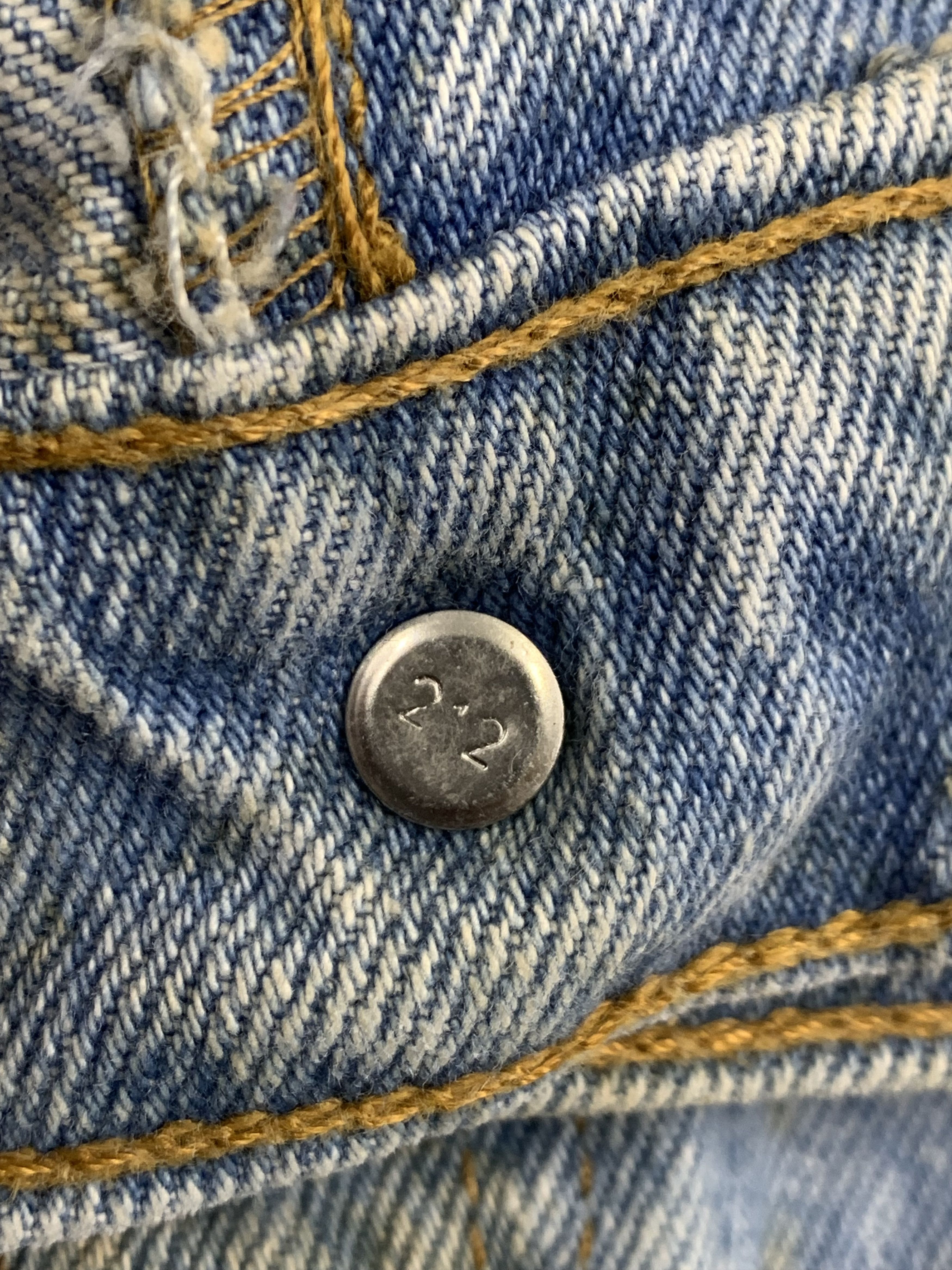 Levi's Vintage 90s Levis 550 Light Wash Jeans DP1835 Size US 30 / EU 46 - 12 Thumbnail