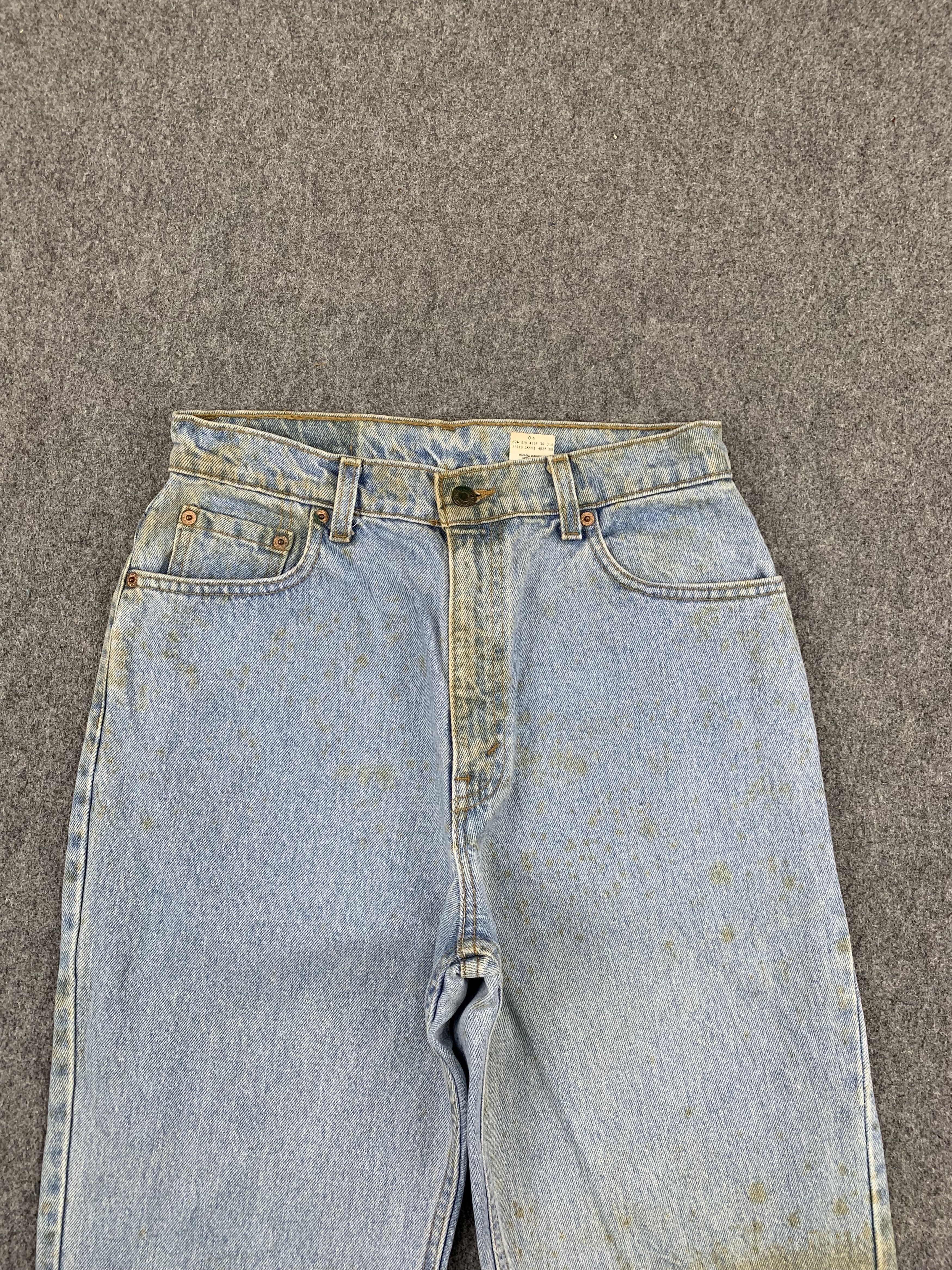 Levi's Vintage 90s Levis 550 Light Wash Jeans DP1835 Size US 30 / EU 46 - 2 Thumbnail