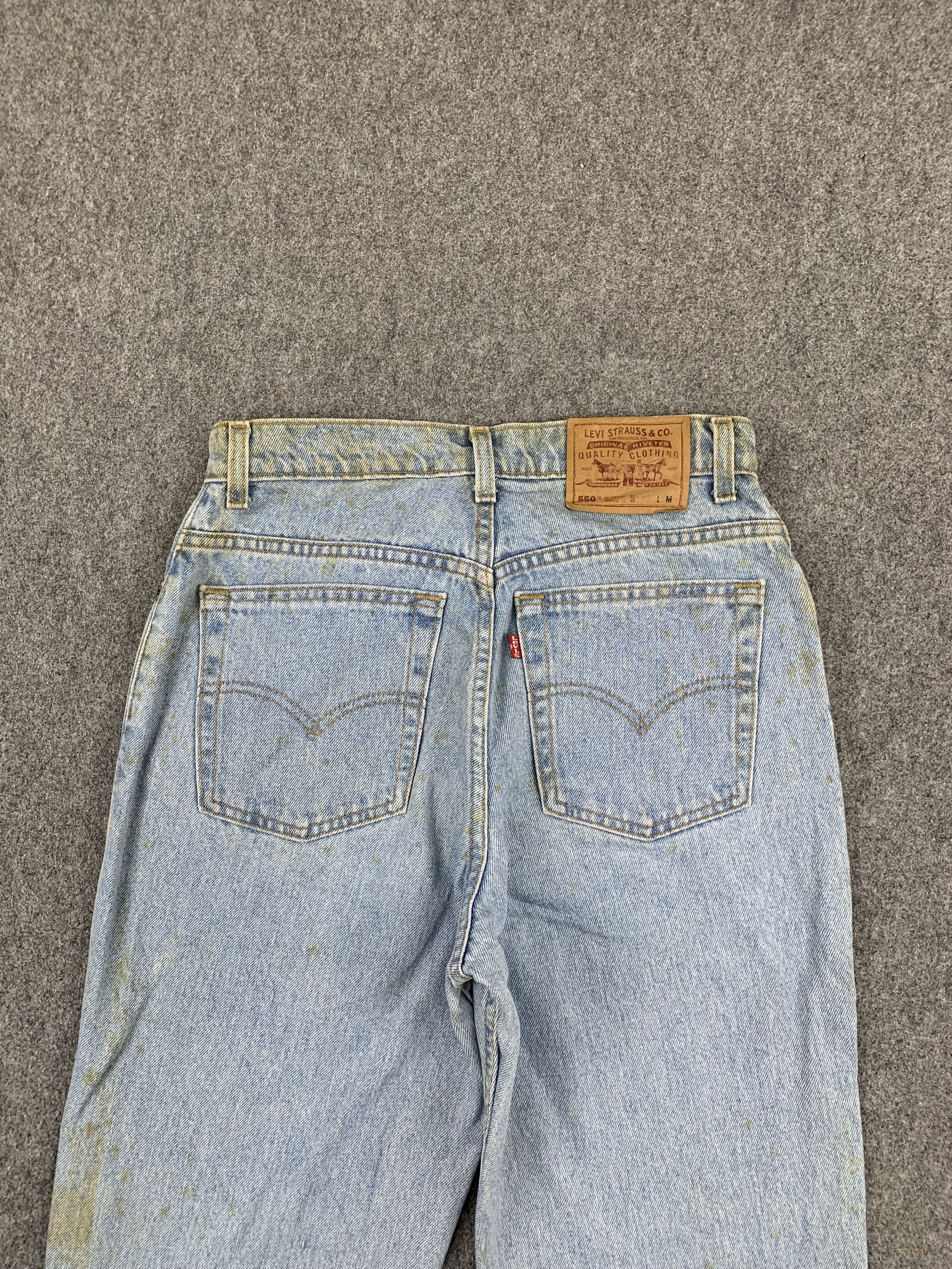 Levi's Vintage 90s Levis 550 Light Wash Jeans DP1835 Size US 30 / EU 46 - 4 Thumbnail