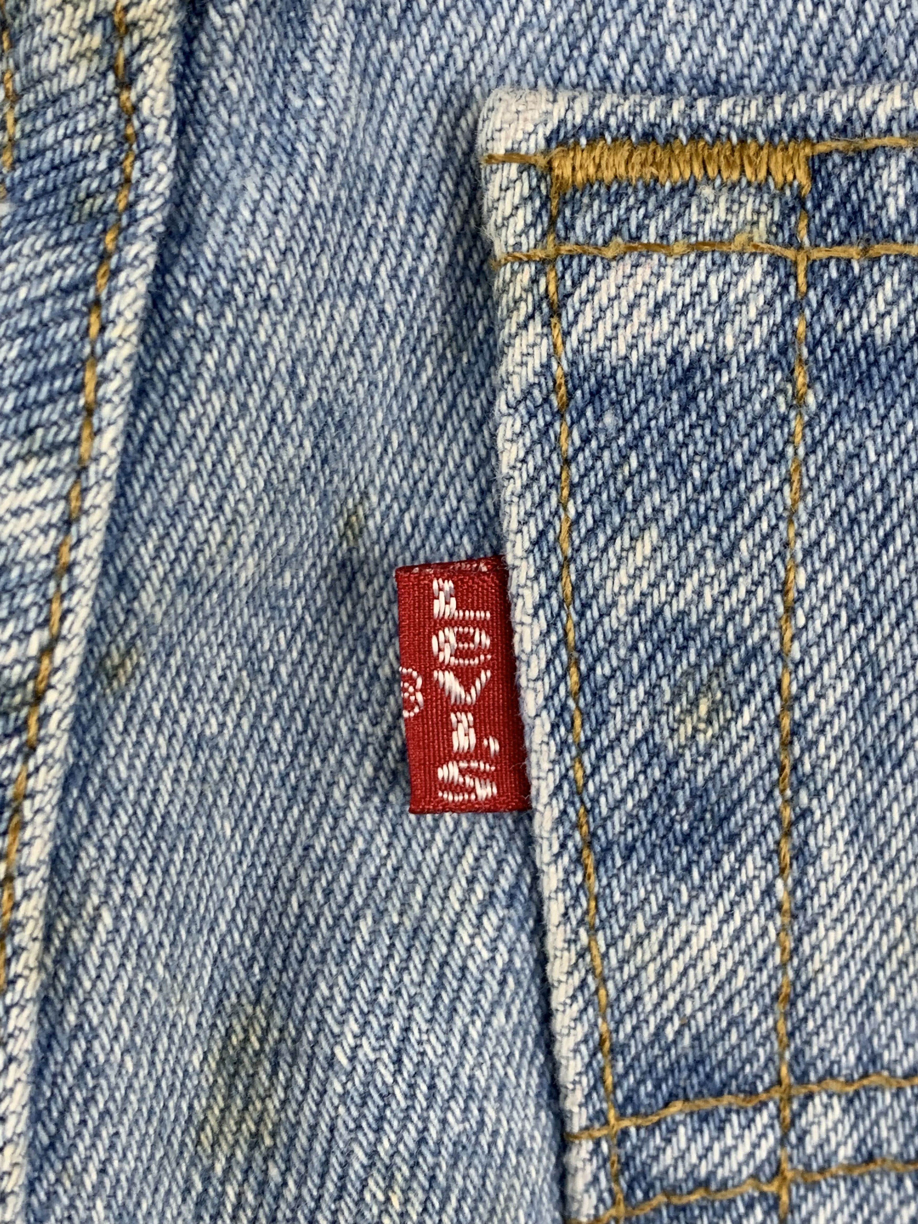 Levi's Vintage 90s Levis 550 Light Wash Jeans DP1835 Size US 30 / EU 46 - 8 Thumbnail