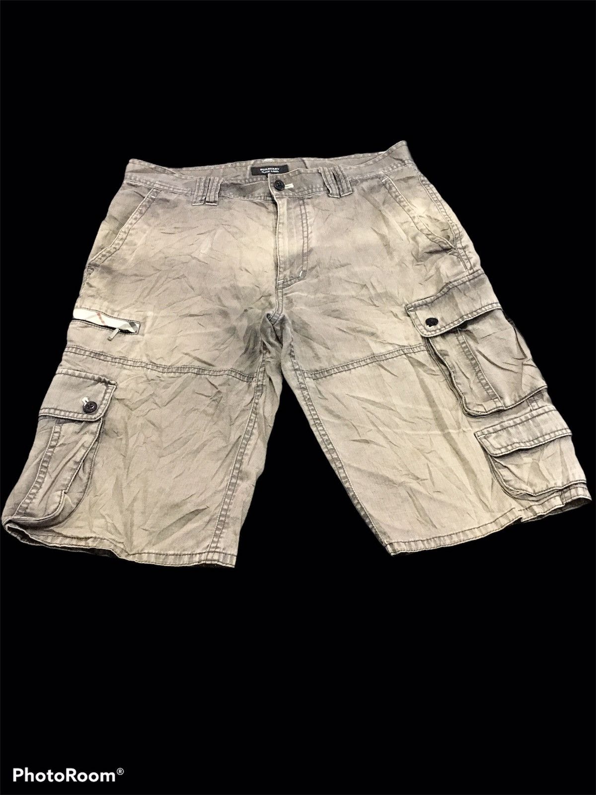 Burberry Vintage Burberry Super Faded Short Pants Size US 33 - 3 Thumbnail