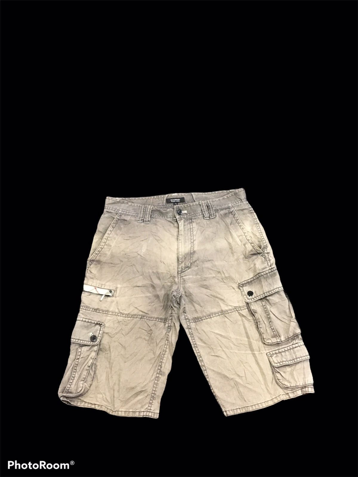Burberry Vintage Burberry Super Faded Short Pants Size US 33 - 2 Thumbnail