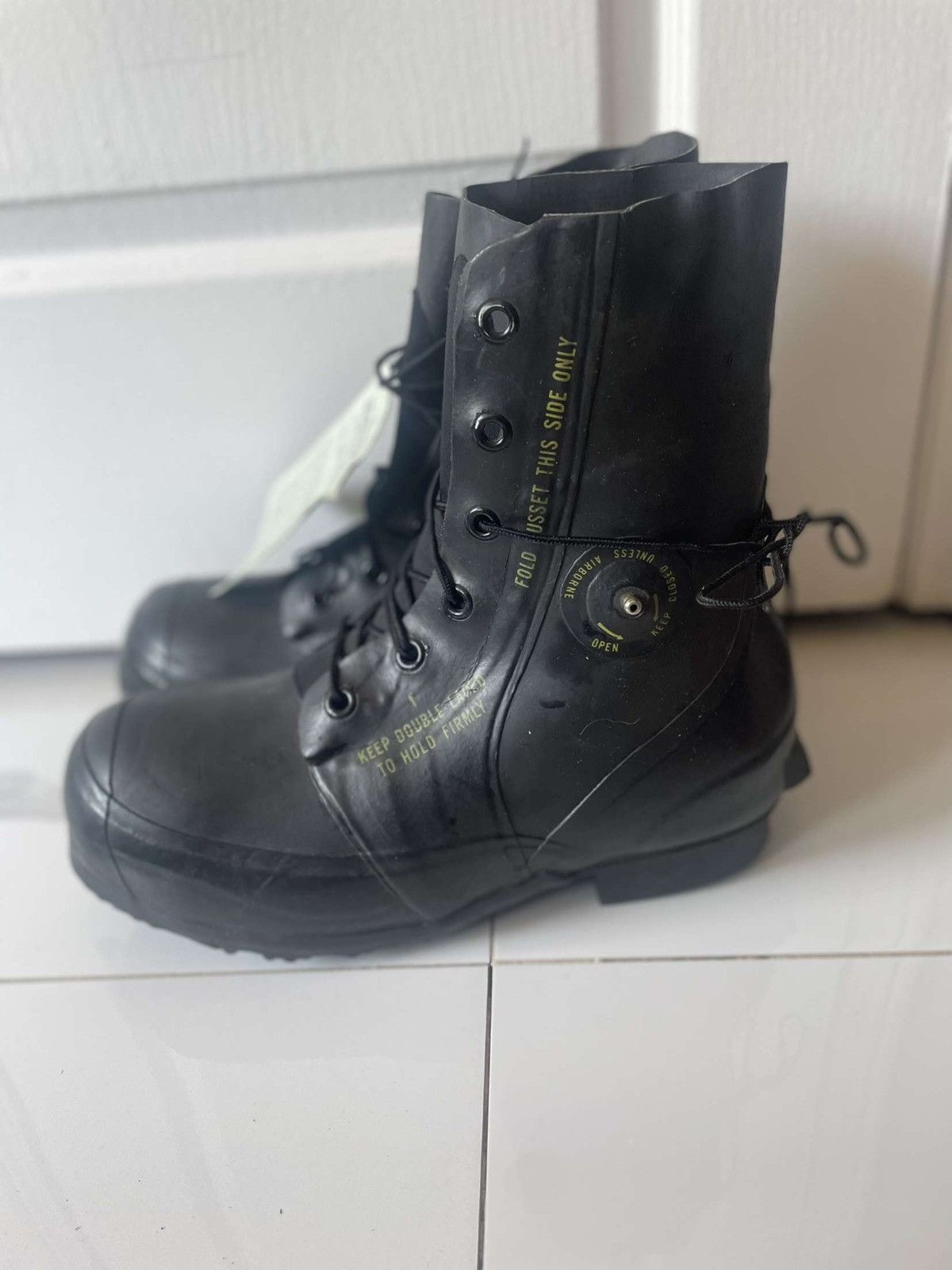 Vintage Vintage RAF Simmons Run way Military Bata boot Size US 12 / EU 45 - 6 Thumbnail