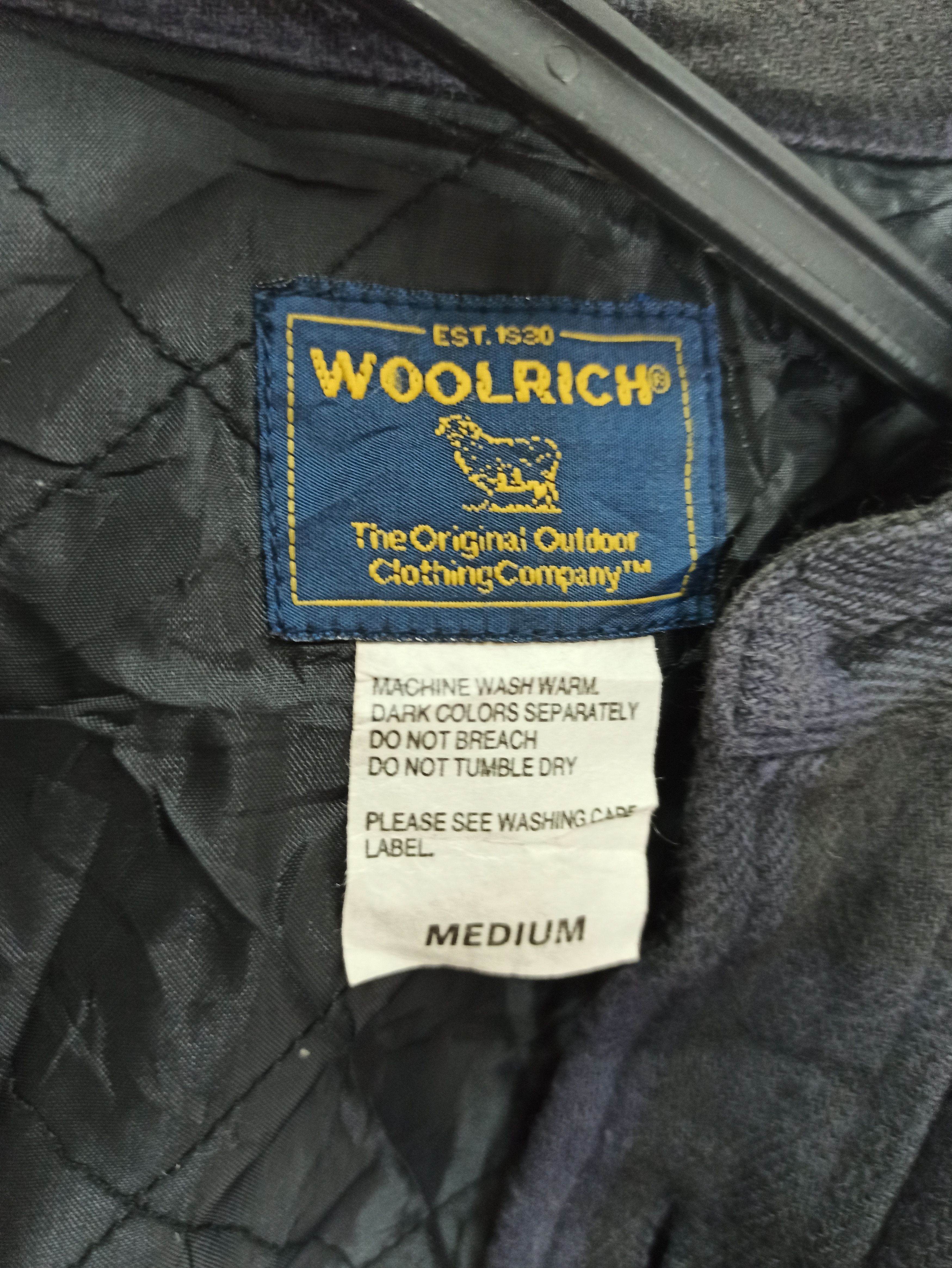Flannel × Vintage × Woolrich Woolen Mills Woolrich Vintage Checkered Plaid Flannel Chore Jacket Size US M / EU 48-50 / 2 - 6 Thumbnail