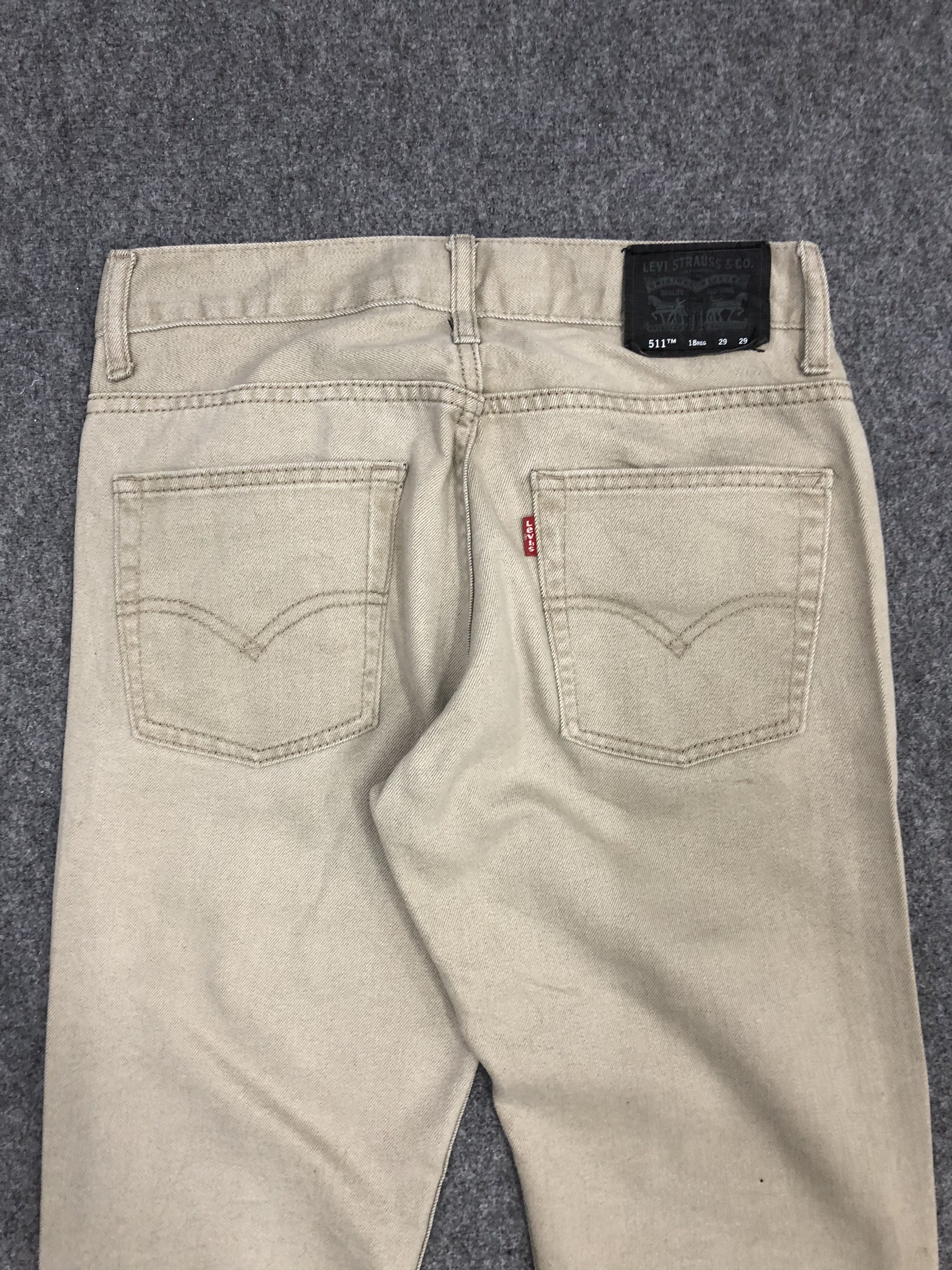Levi's Vintage Levis 511 Jeans DP0986 Size US 30 / EU 46 - 4 Thumbnail
