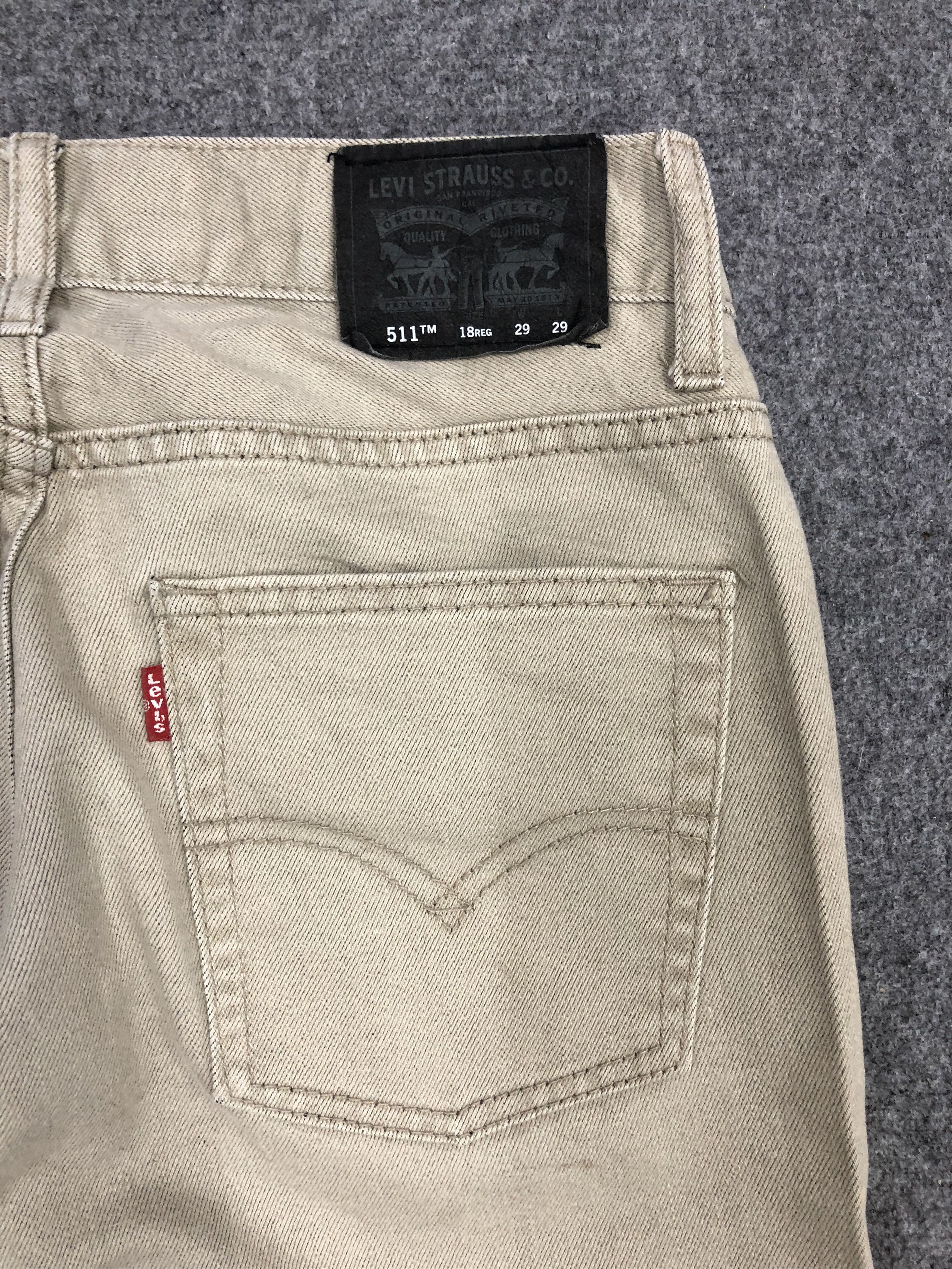 Levi's Vintage Levis 511 Jeans DP0986 Size US 30 / EU 46 - 12 Thumbnail