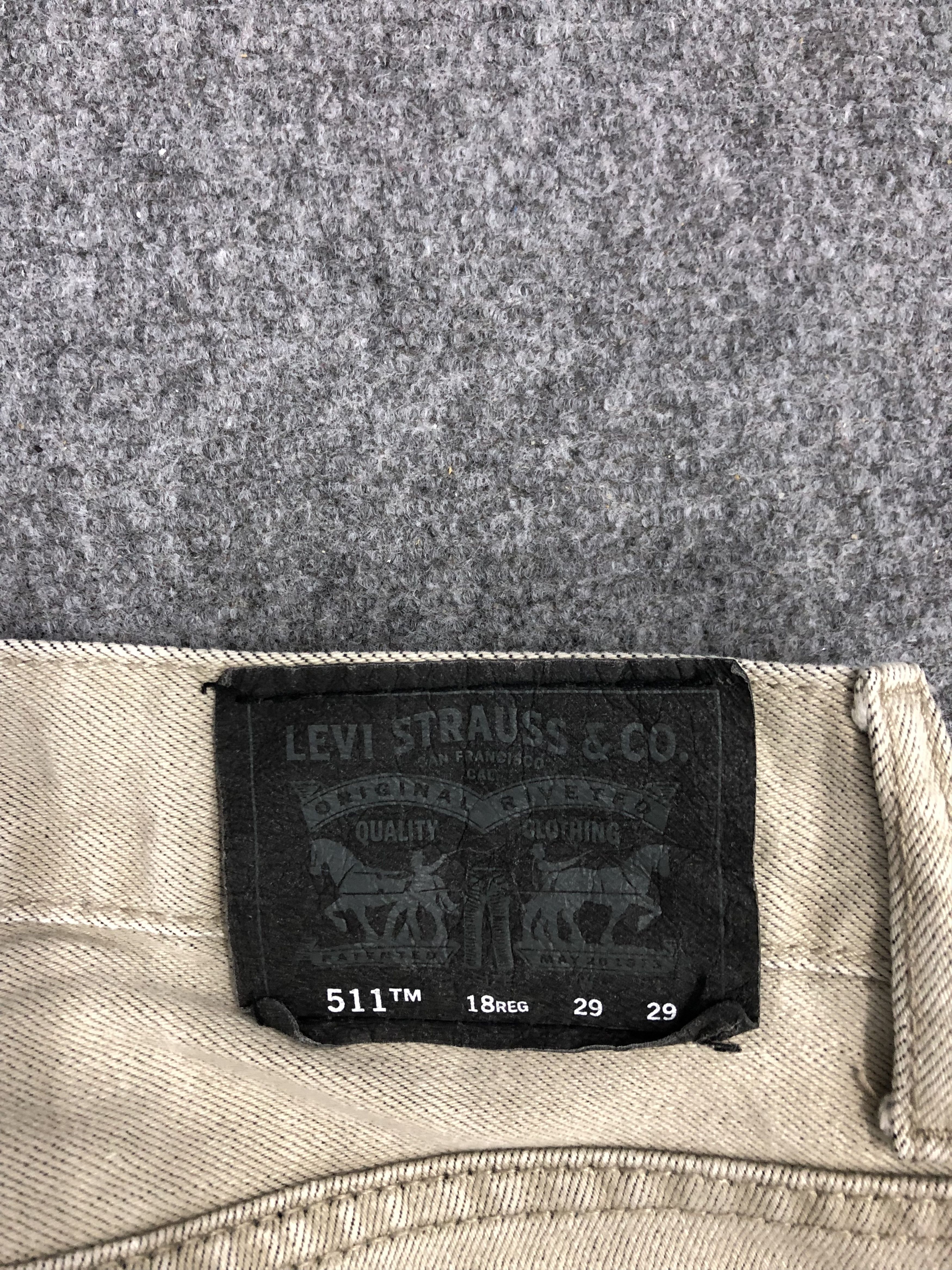 Levi's Vintage Levis 511 Jeans DP0986 Size US 30 / EU 46 - 5 Thumbnail
