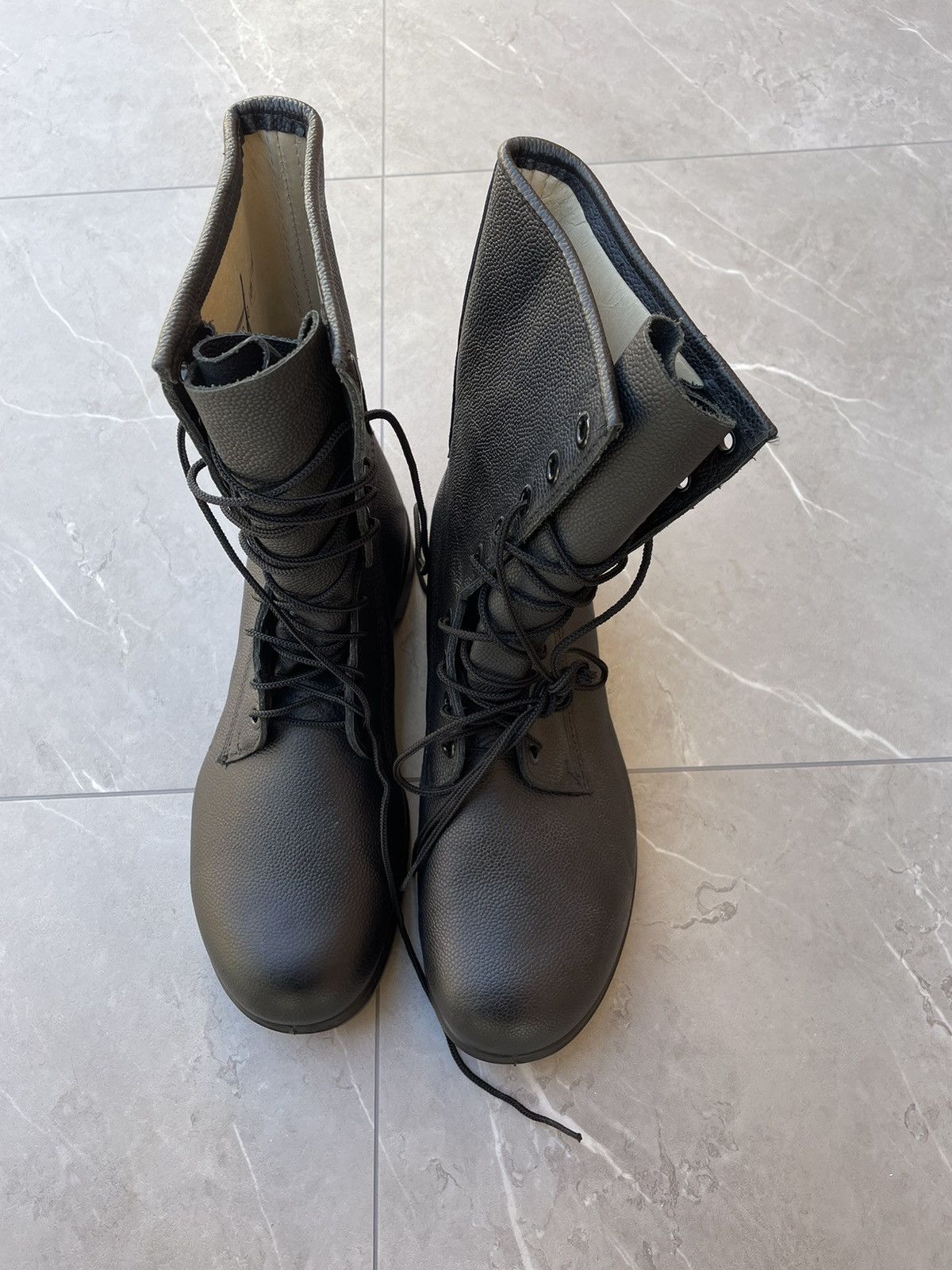 Vintage 1990s Military Combat Boots Size US 11 / EU 44 - 5 Thumbnail
