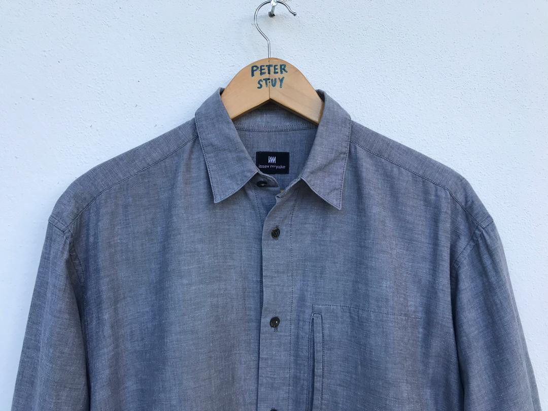 Issey Miyake 🔥Issey Miyake Button Ups Nice Design Size US S / EU 44-46 / 1 - 4 Thumbnail