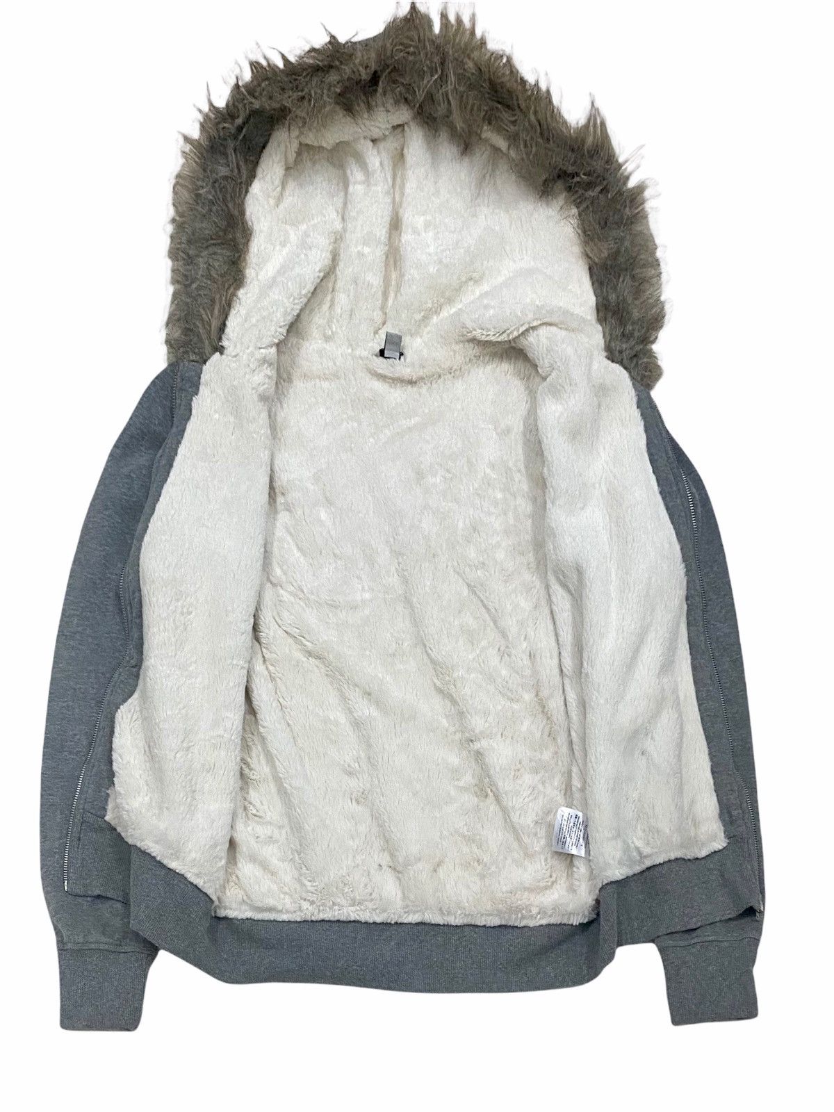 Georges Marciano × Guess GUESS JEANS FLEECE FUR BIG SPELLOUT HOODIE Size M / US 6-8 / IT 42-44 - 16 Thumbnail