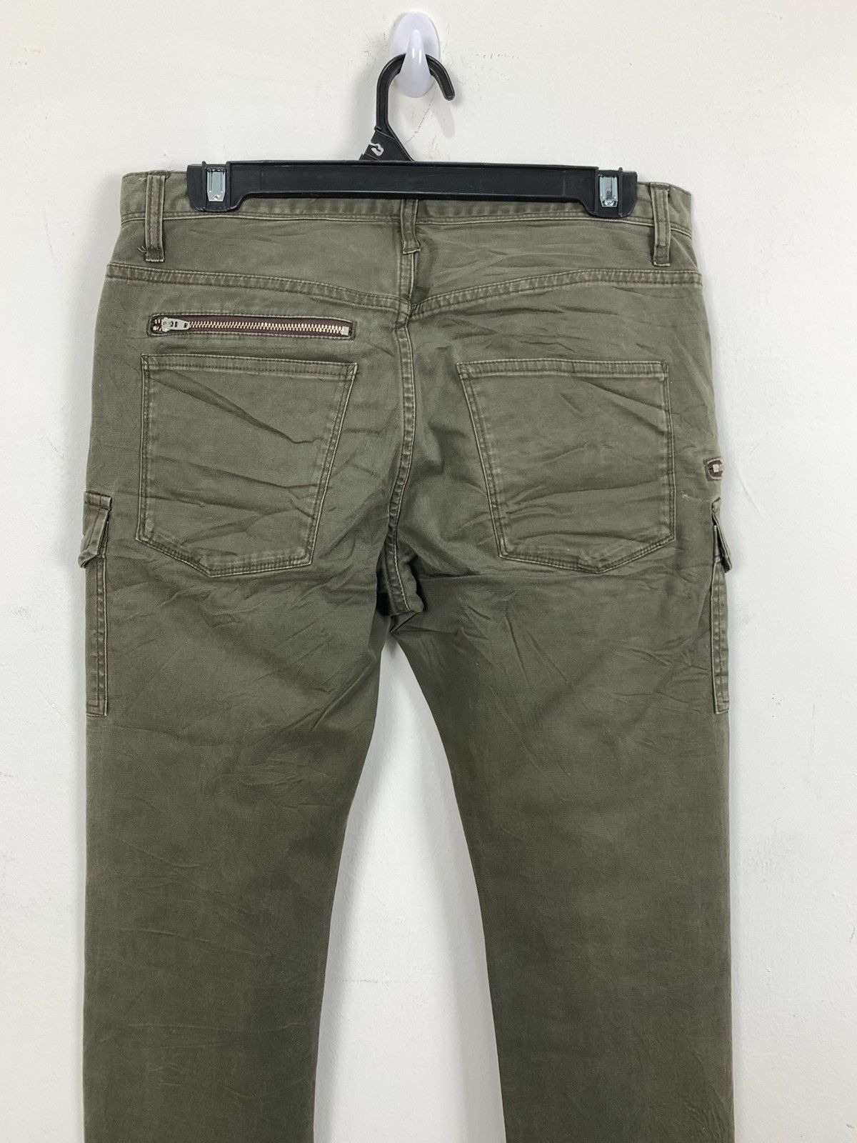 Japanese Brand × Seditionaries × Takeo Kikuchi TAKEO KIKUCHI 90s 9 Multipocket Punk Rock Skinny Cargo Pant Size US 30 / EU 46 - 10 Thumbnail