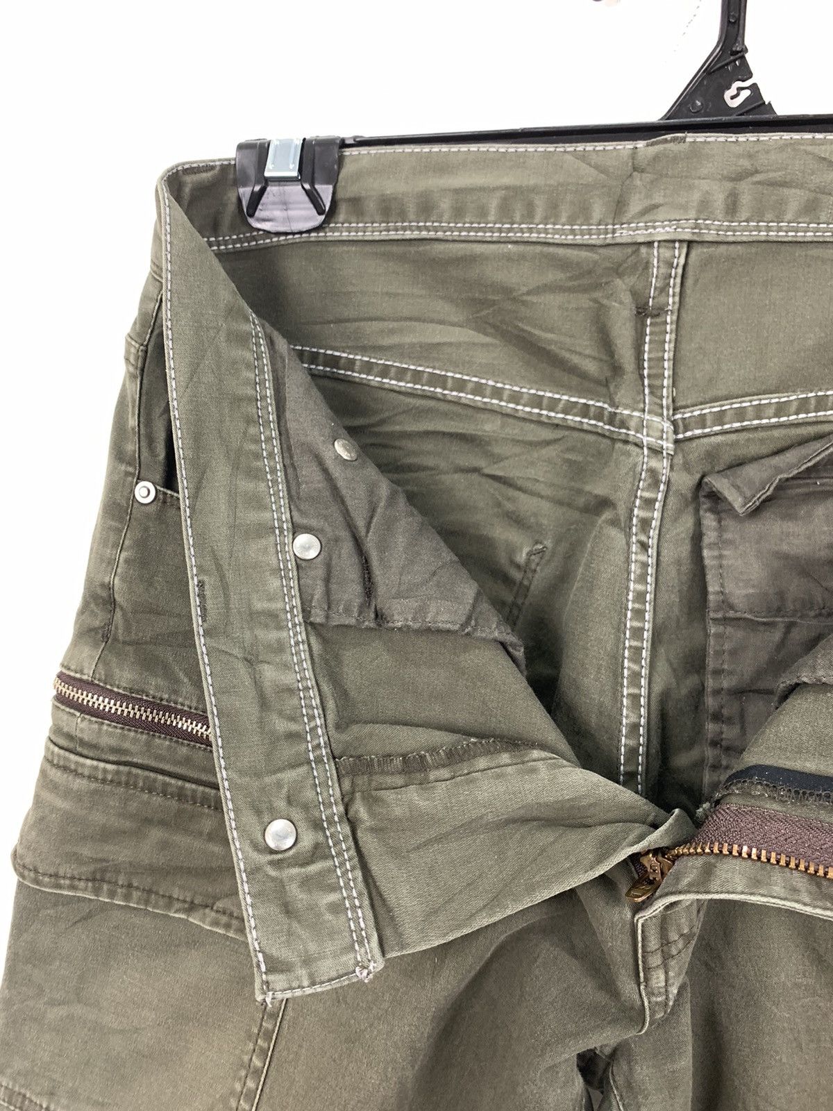 Japanese Brand × Seditionaries × Takeo Kikuchi TAKEO KIKUCHI 90s 9 Multipocket Punk Rock Skinny Cargo Pant Size US 30 / EU 46 - 18 Thumbnail