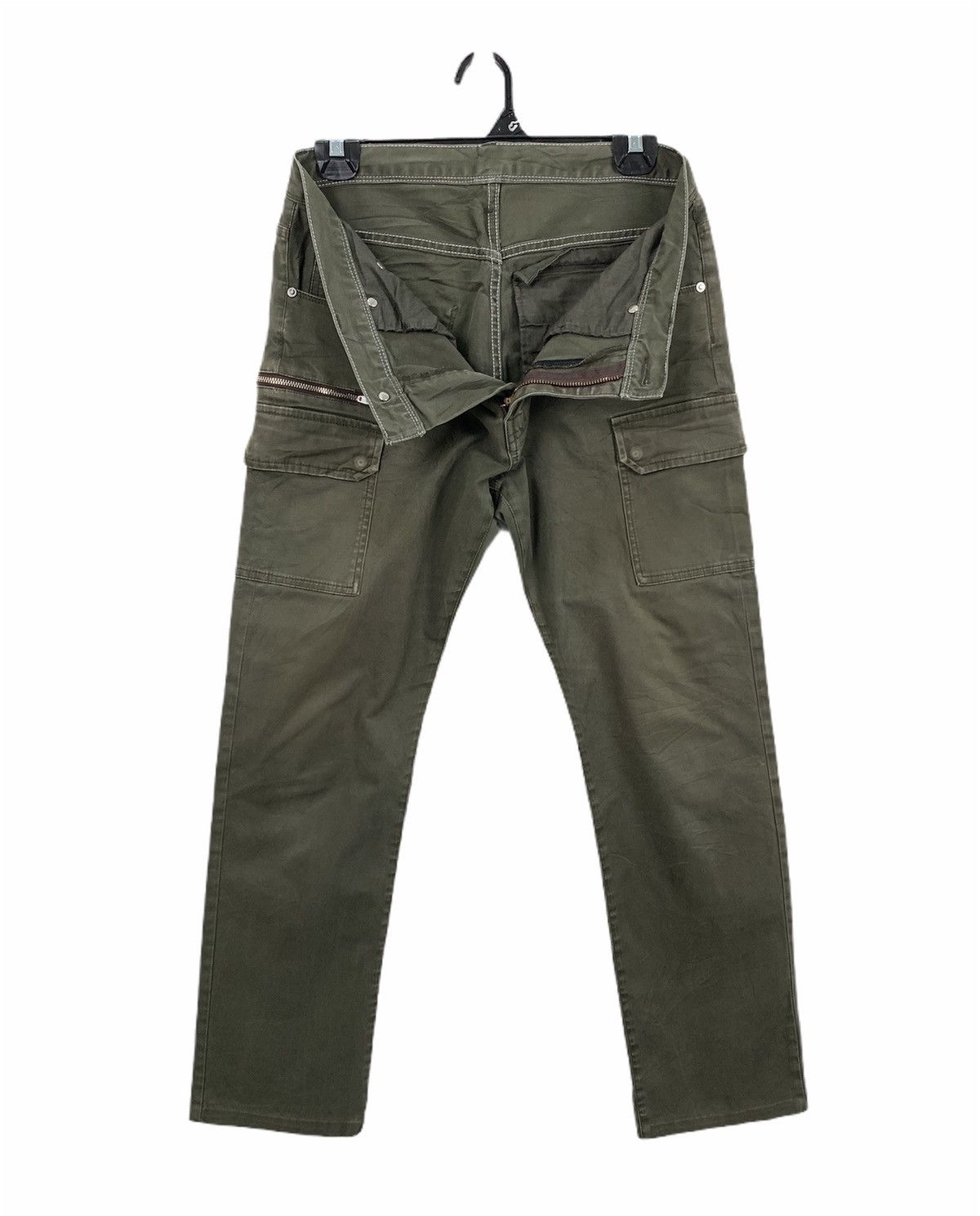 Japanese Brand × Seditionaries × Takeo Kikuchi TAKEO KIKUCHI 90s 9 Multipocket Punk Rock Skinny Cargo Pant Size US 30 / EU 46 - 3 Thumbnail