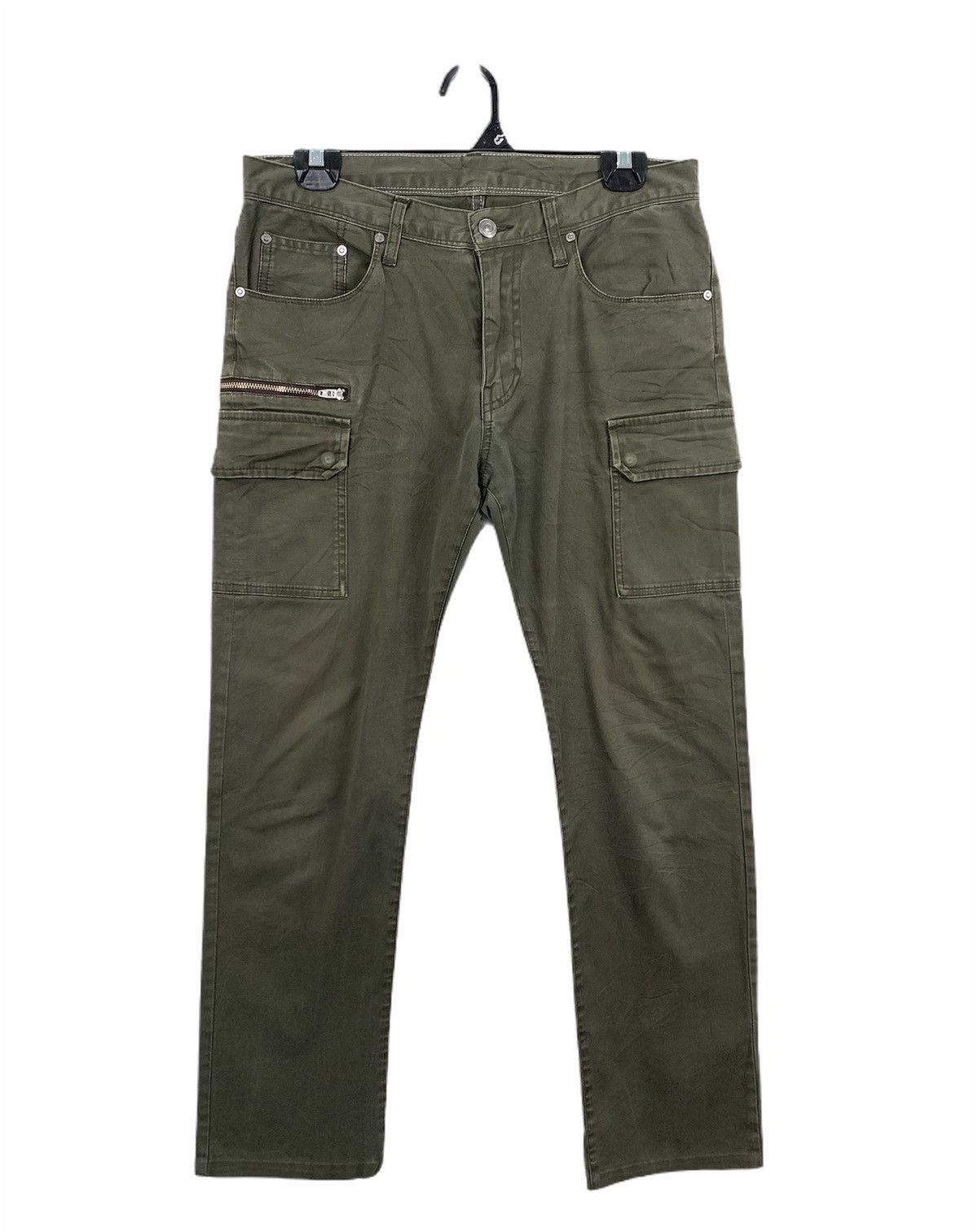 Japanese Brand × Seditionaries × Takeo Kikuchi TAKEO KIKUCHI 90s 9 Multipocket Punk Rock Skinny Cargo Pant Size US 30 / EU 46 - 1 Thumbnail