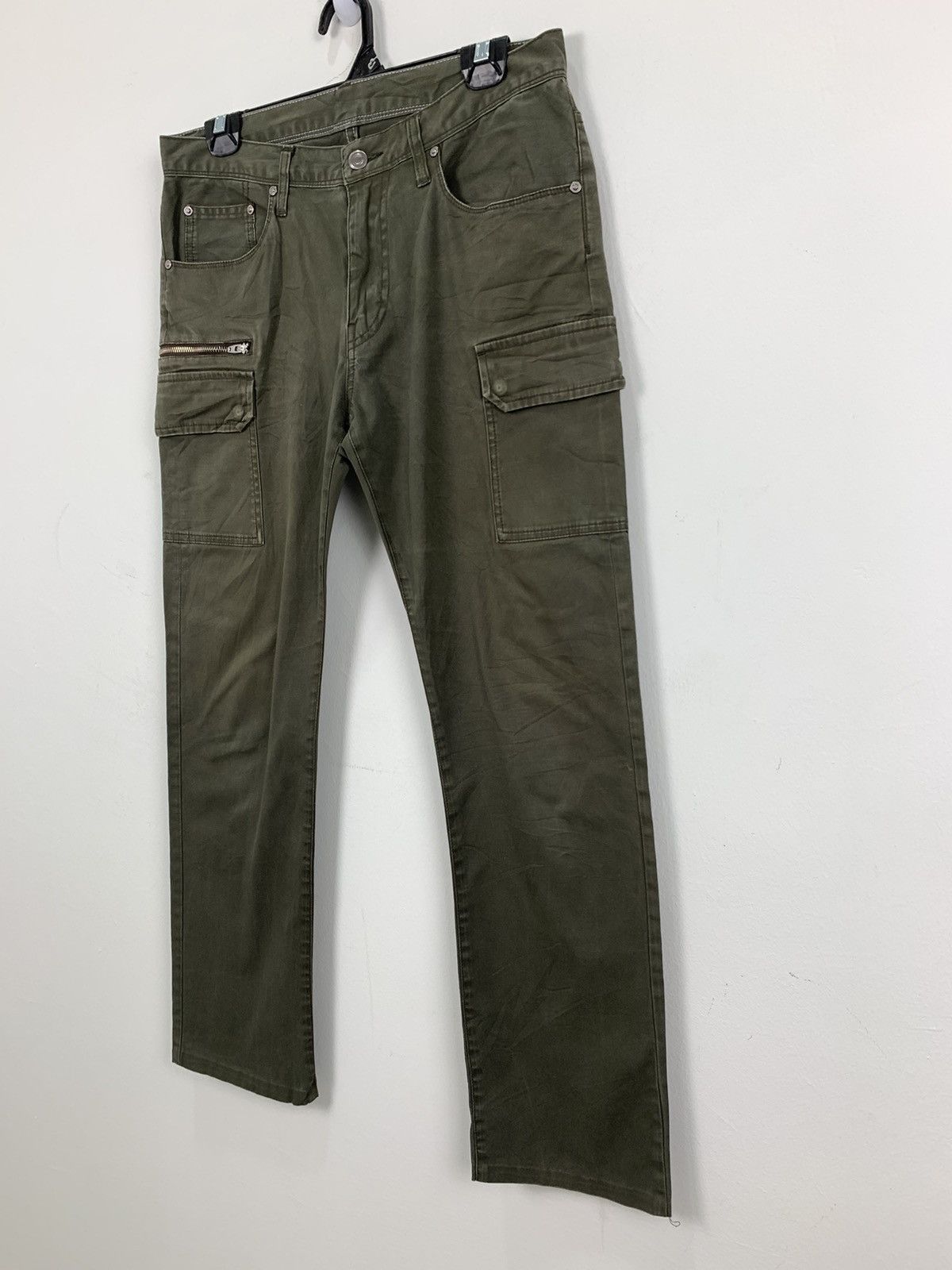 Japanese Brand × Seditionaries × Takeo Kikuchi TAKEO KIKUCHI 90s 9 Multipocket Punk Rock Skinny Cargo Pant Size US 30 / EU 46 - 7 Thumbnail