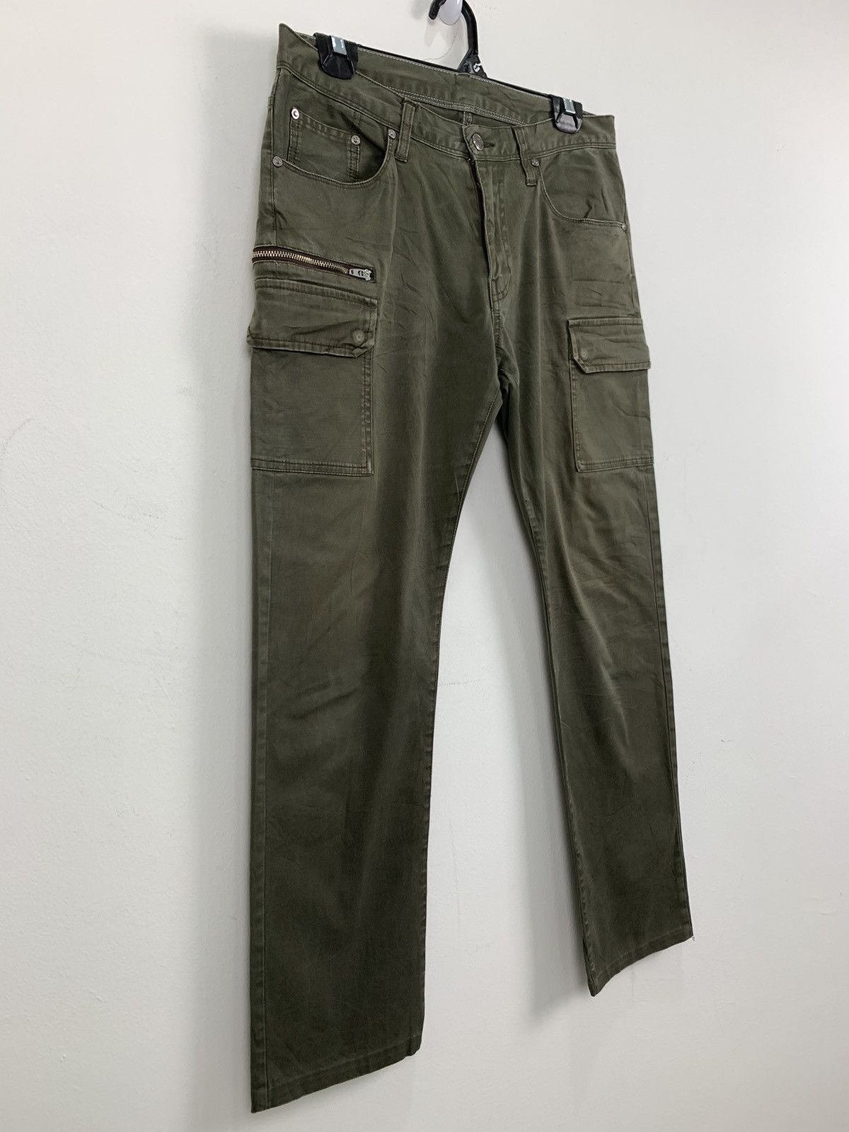Japanese Brand × Seditionaries × Takeo Kikuchi TAKEO KIKUCHI 90s 9 Multipocket Punk Rock Skinny Cargo Pant Size US 30 / EU 46 - 6 Thumbnail