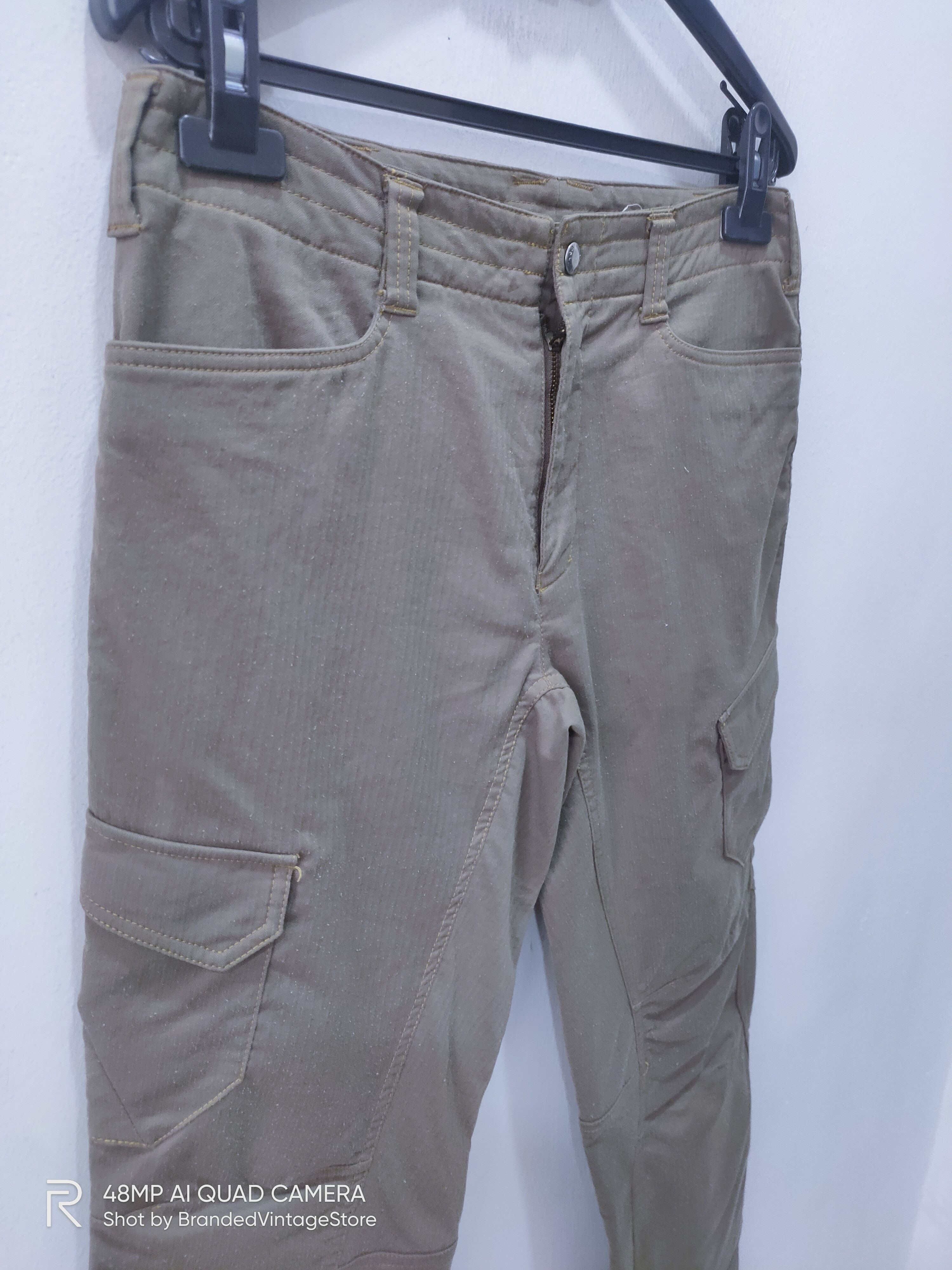 Japanese Brand × Phoenix Clothing PHENIX Striped Double Knee Multipocket Tactical Cargo Pants Size US 30 / EU 46 - 6 Thumbnail
