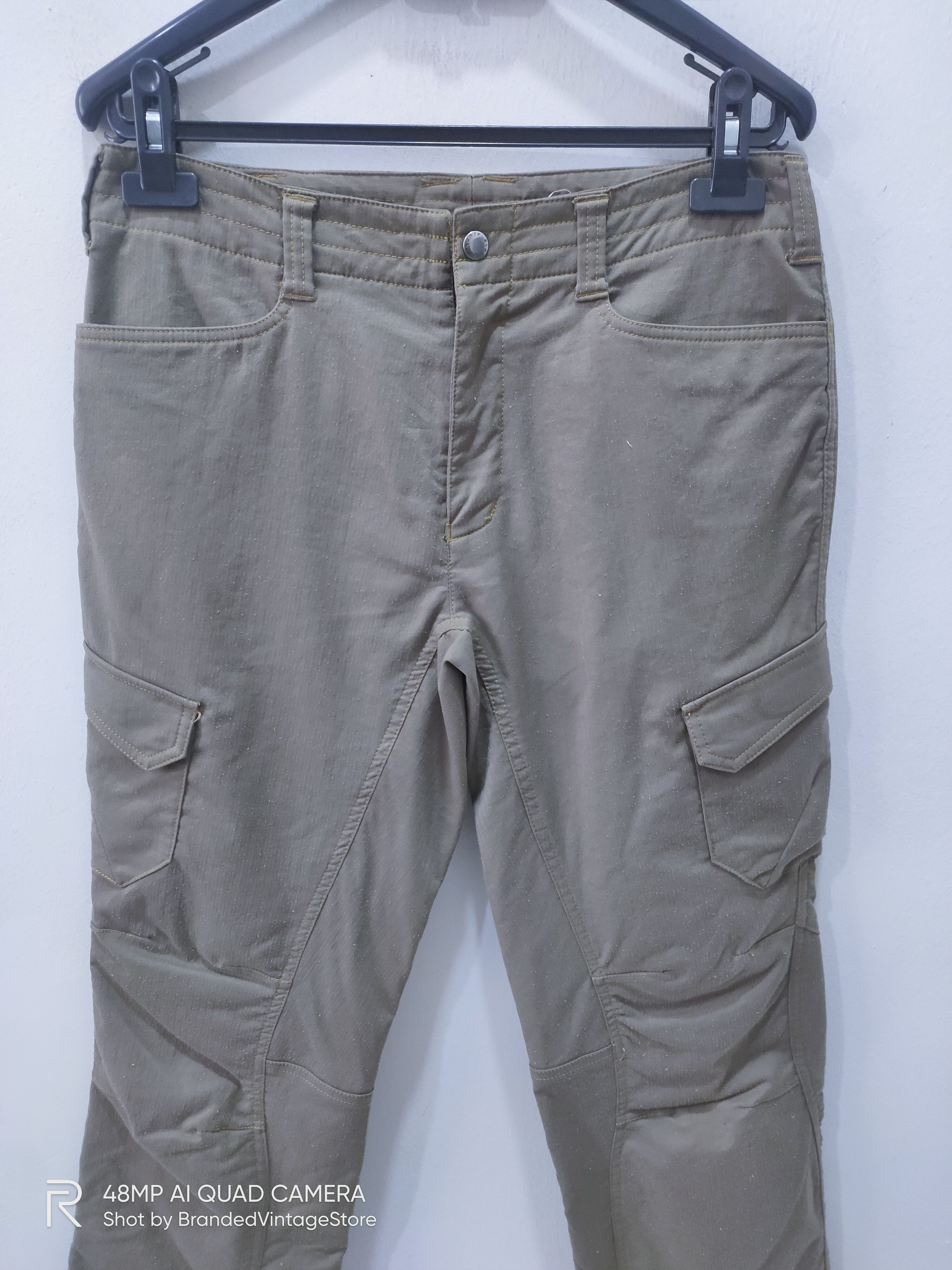 Japanese Brand × Phoenix Clothing PHENIX Striped Double Knee Multipocket Tactical Cargo Pants Size US 30 / EU 46 - 4 Thumbnail
